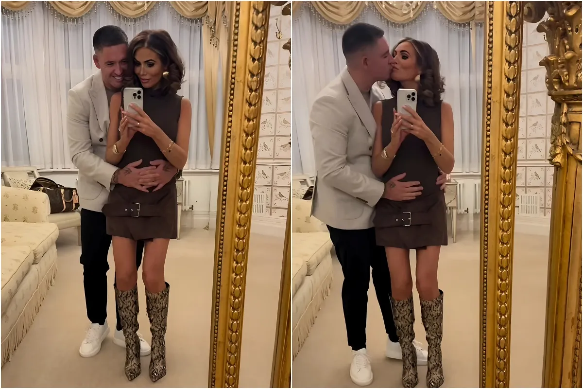 Amy Childs flaunts her two stone weight loss in suede minidress as she packs on the PDA with fiancé Billy Delbosq during romantic date night liennhi