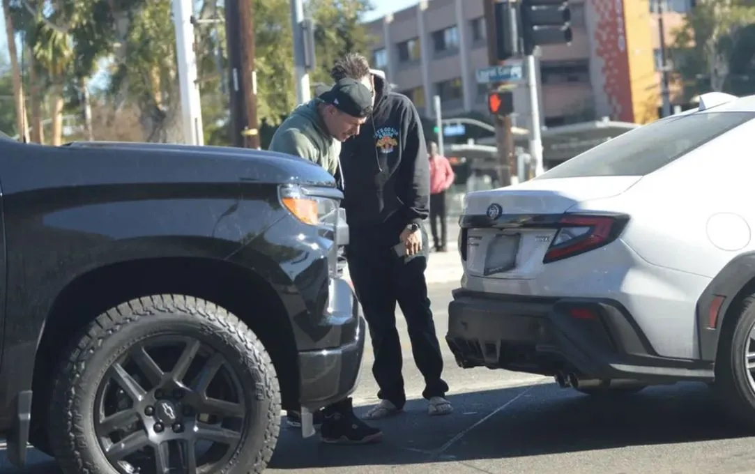 Jax Taylor Rear-Ended Car ... No Info Exchange On Scene, Filed Insurance Claim Later