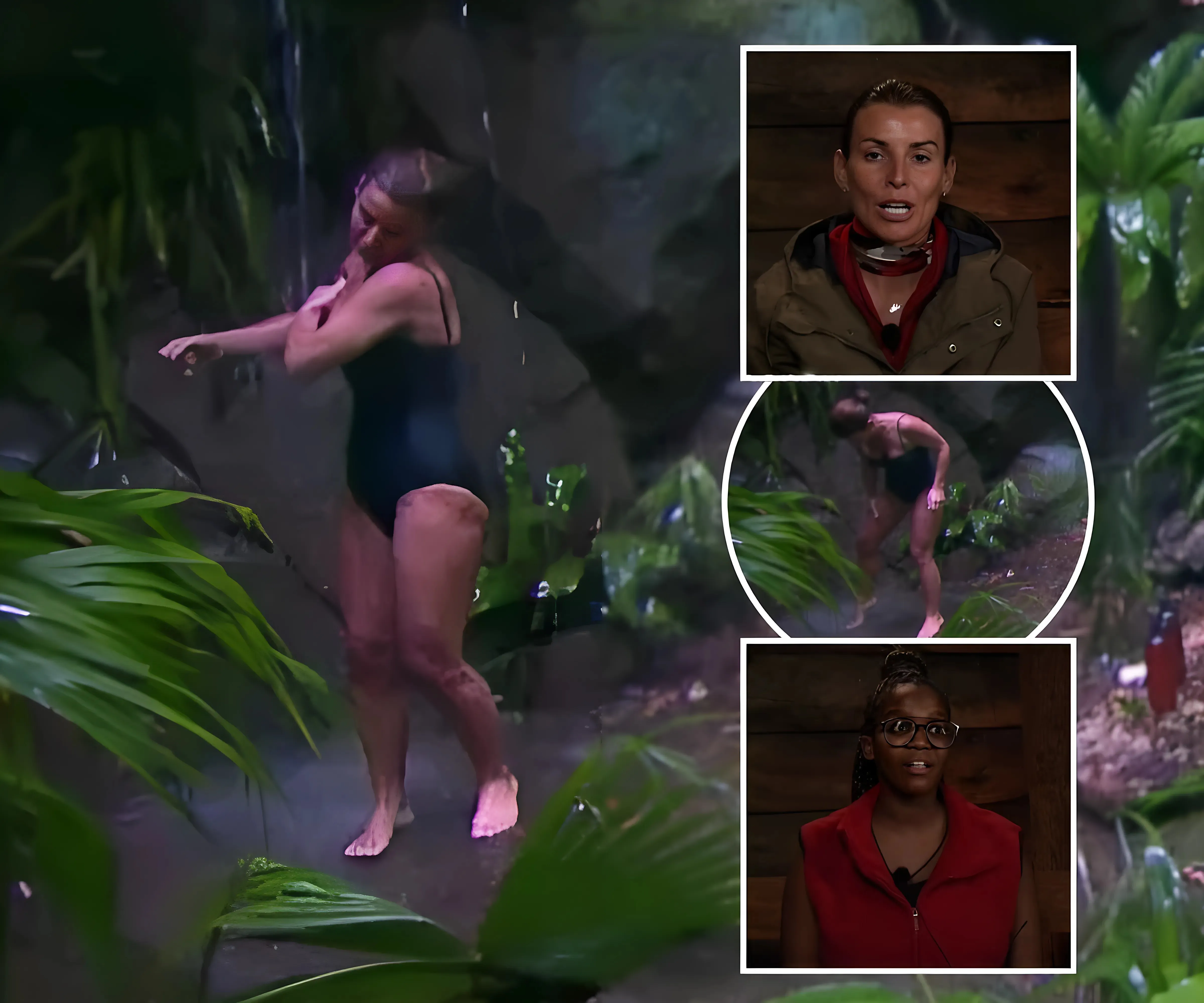 I'm A Celebrity's Coleen Rooney left disgusted as she's the ONLY campmate to shower and Oti Mabuse admits 'everyone smells horrendous' - suong