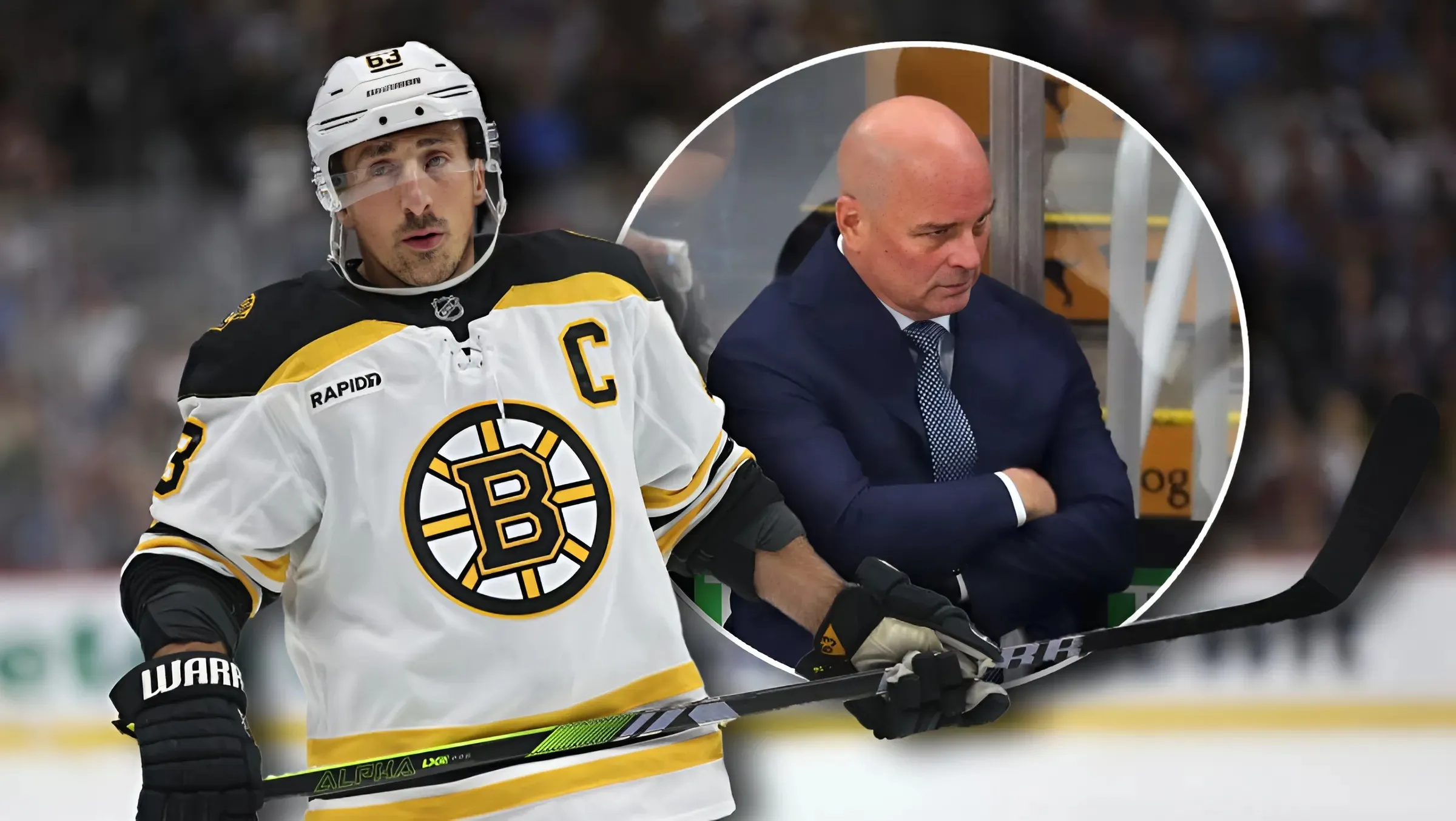 Brad Marchand's painfully honest take on Jim Montgomery firing