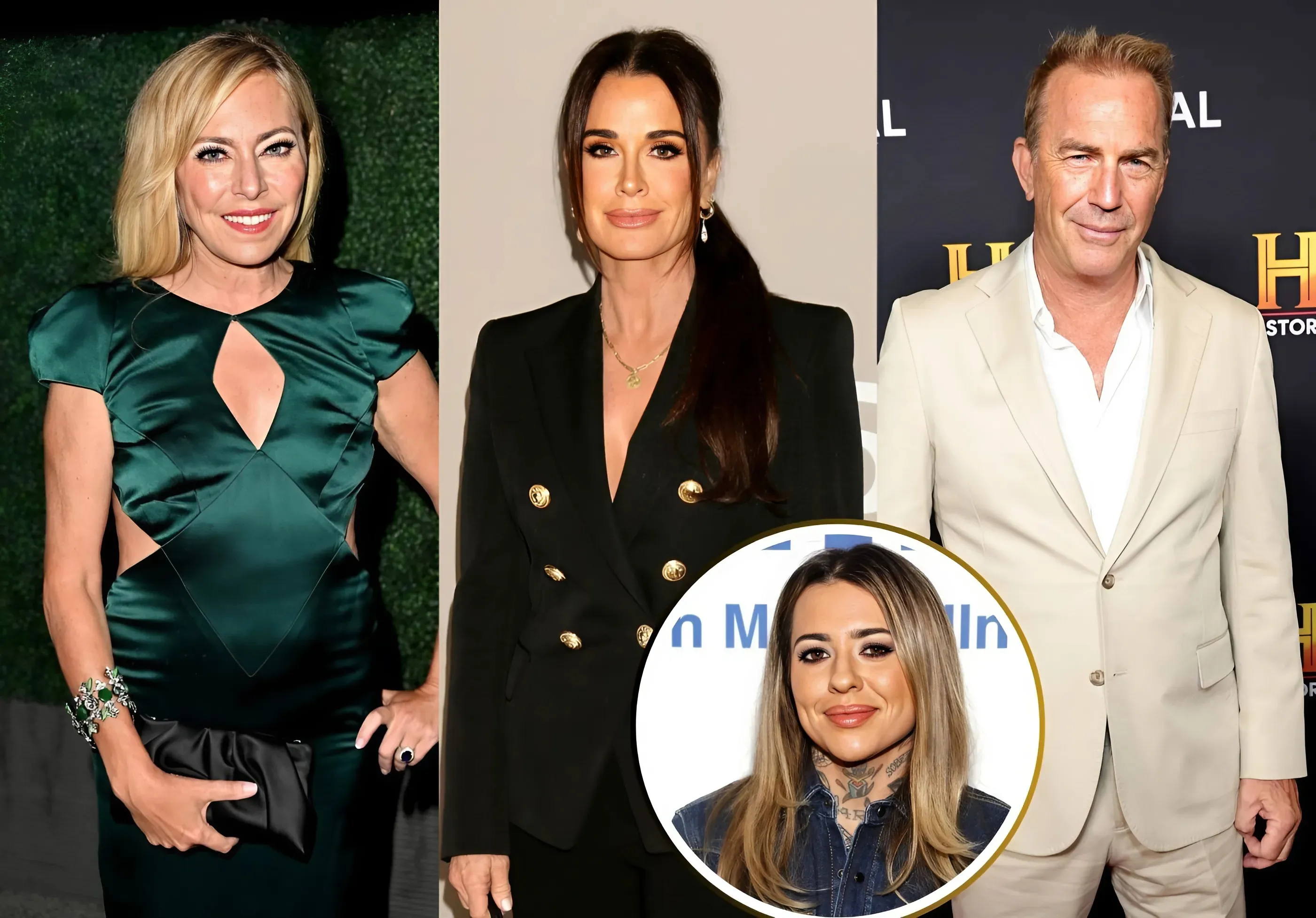 Sutton Stracke Claims Kyle Richards Tried to Hook Up With Kevin Costner in Aspen as RHOBH Cast Weighs in on Morgan Wade Rumors and Kyle Explains Not Saying Her Name