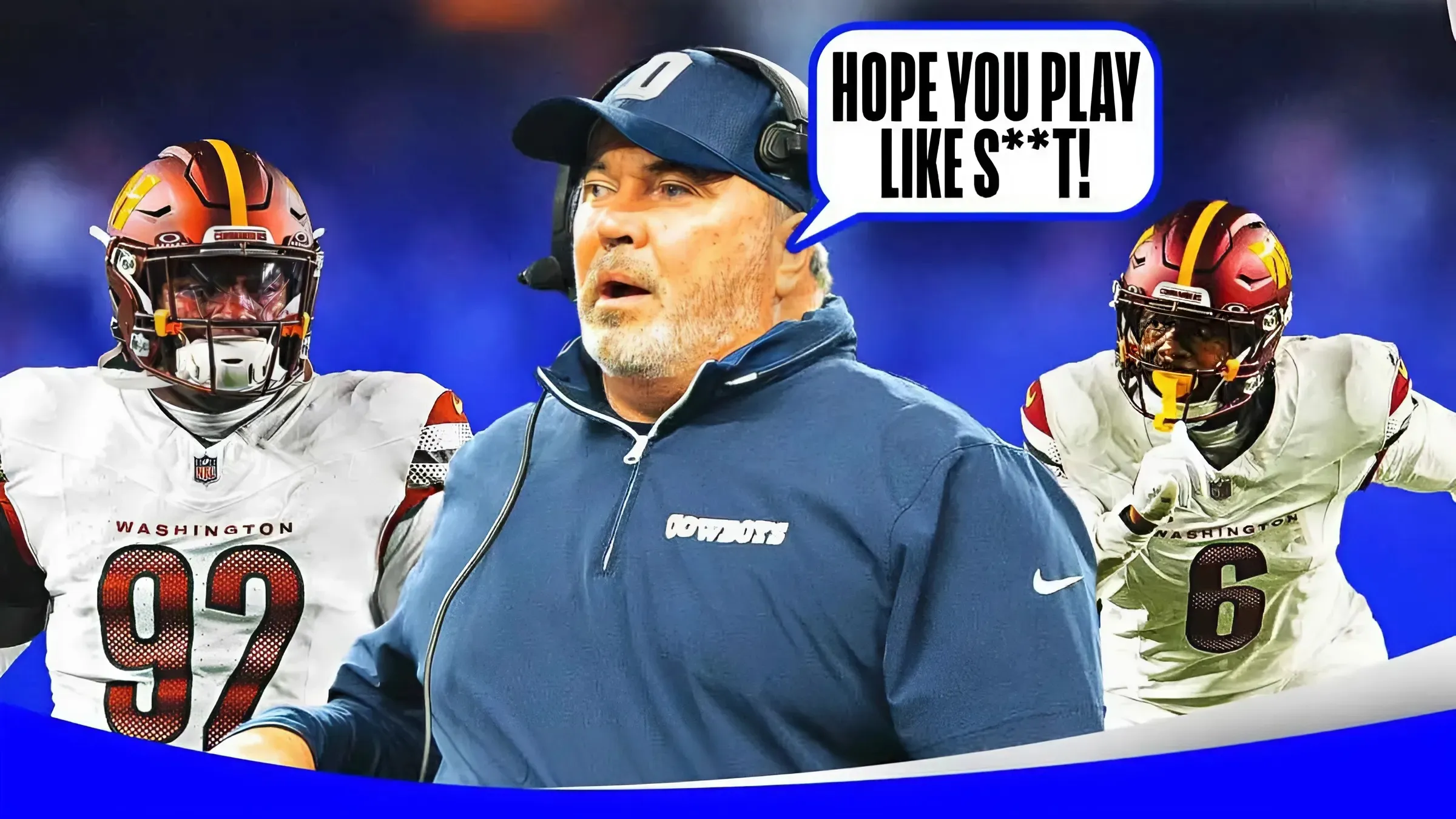 Mike McCarthy issues NSFW wish for former Cowboys players before Commanders game