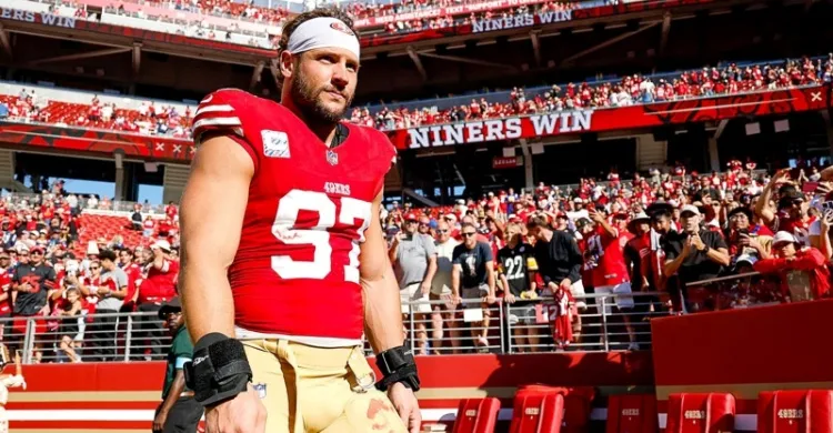 Nick Bosa improving but 49ers-Packers status remains uncertain