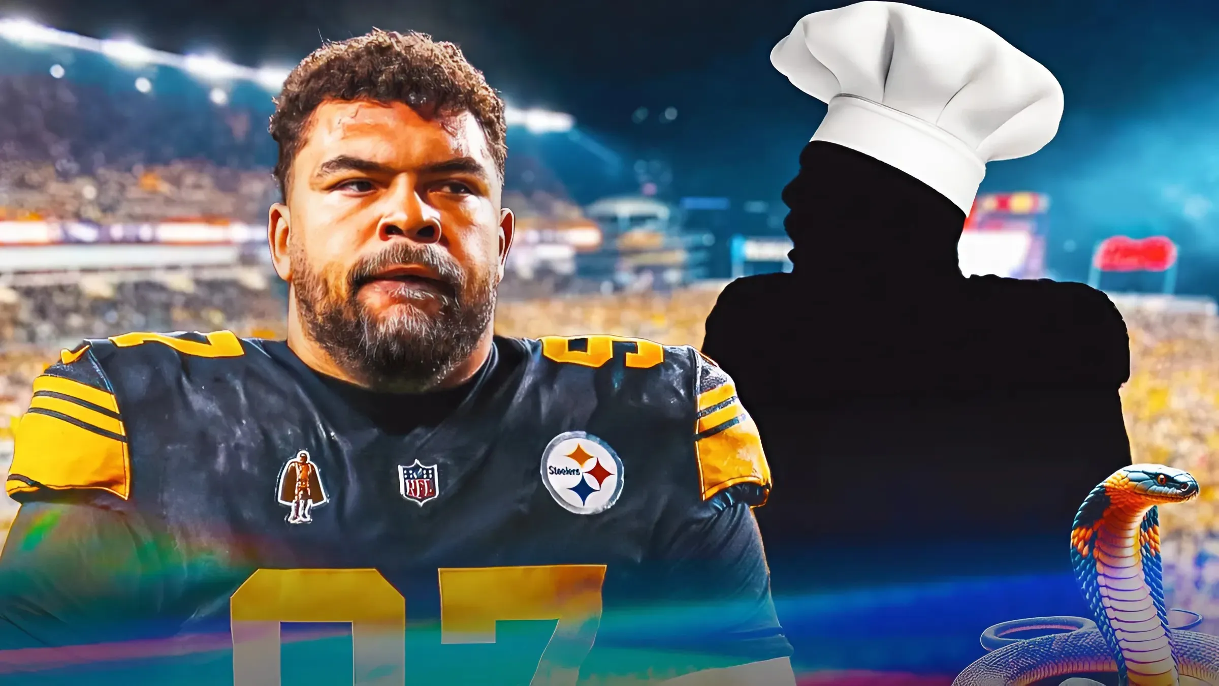 Steelers' Cam Heyward reveals teammate who wants to eat snake found in locker room