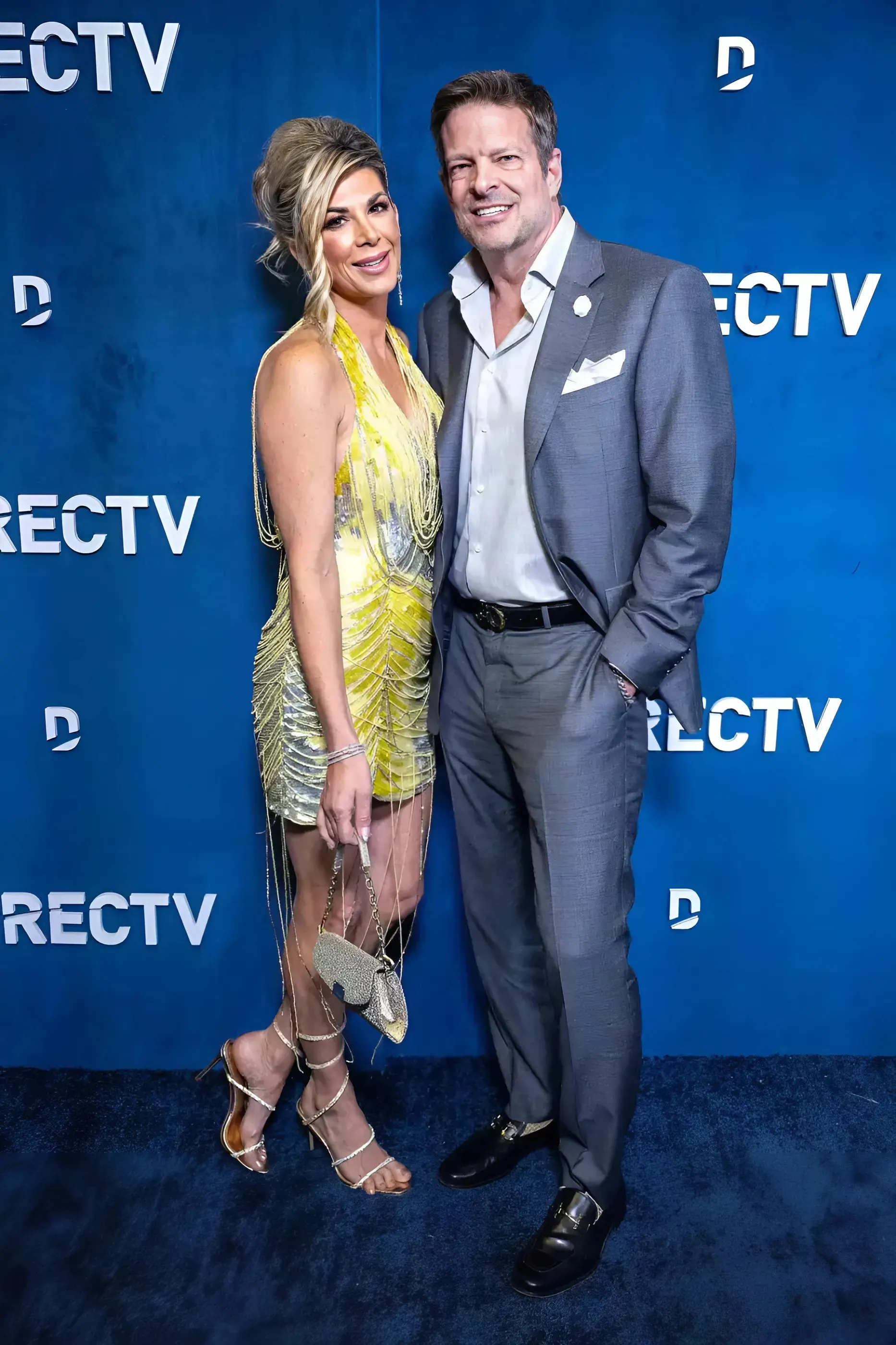 Alexis Bellino and John Janssen return to where they first met in celebration of one-year anniversary