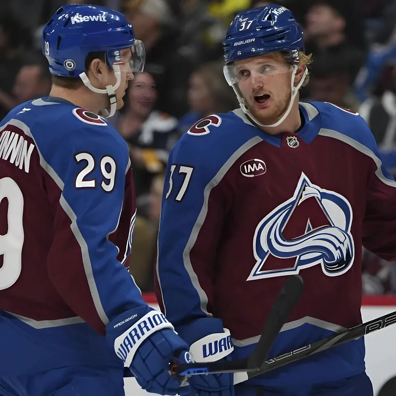 Avalanche’s Nathan MacKinnon, Casey Mittelstadt using Hall of Famer lessons to their advantage