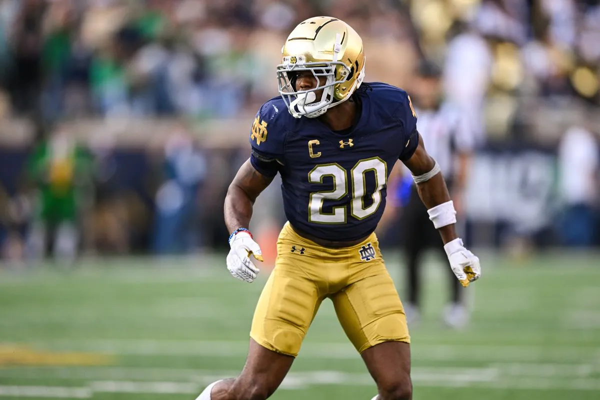 Commanders Projected to Draft Elite Notre Dame Cornerback in 2025