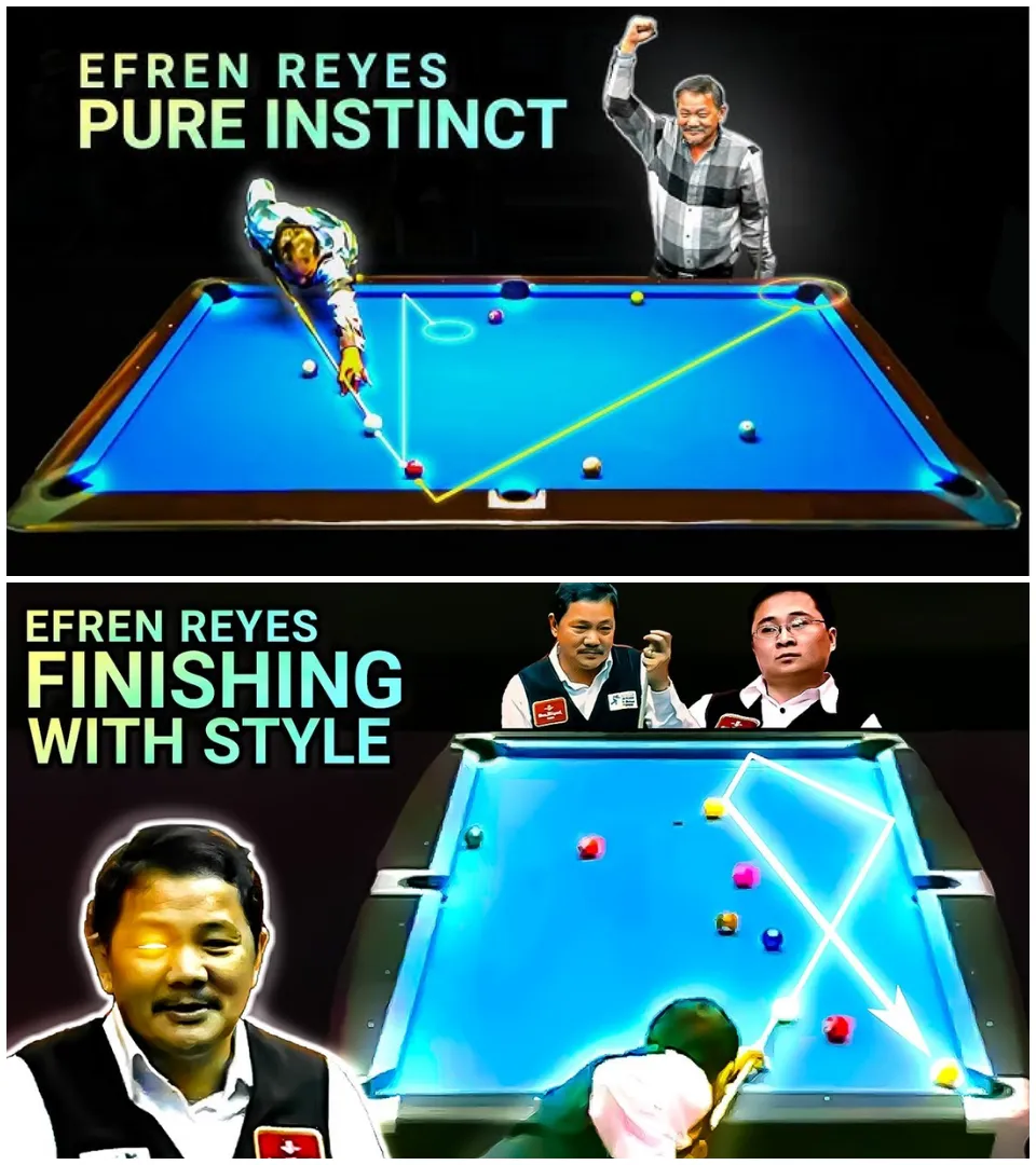 Efren Reyes: Born to Shake Up the Billiards World!