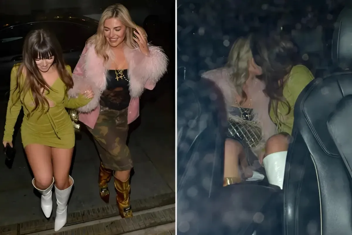 Love Island’s Megan Barton Hanson snogs OnlyFans star in a taxi after split from Towie’s Demi Sims ngocc