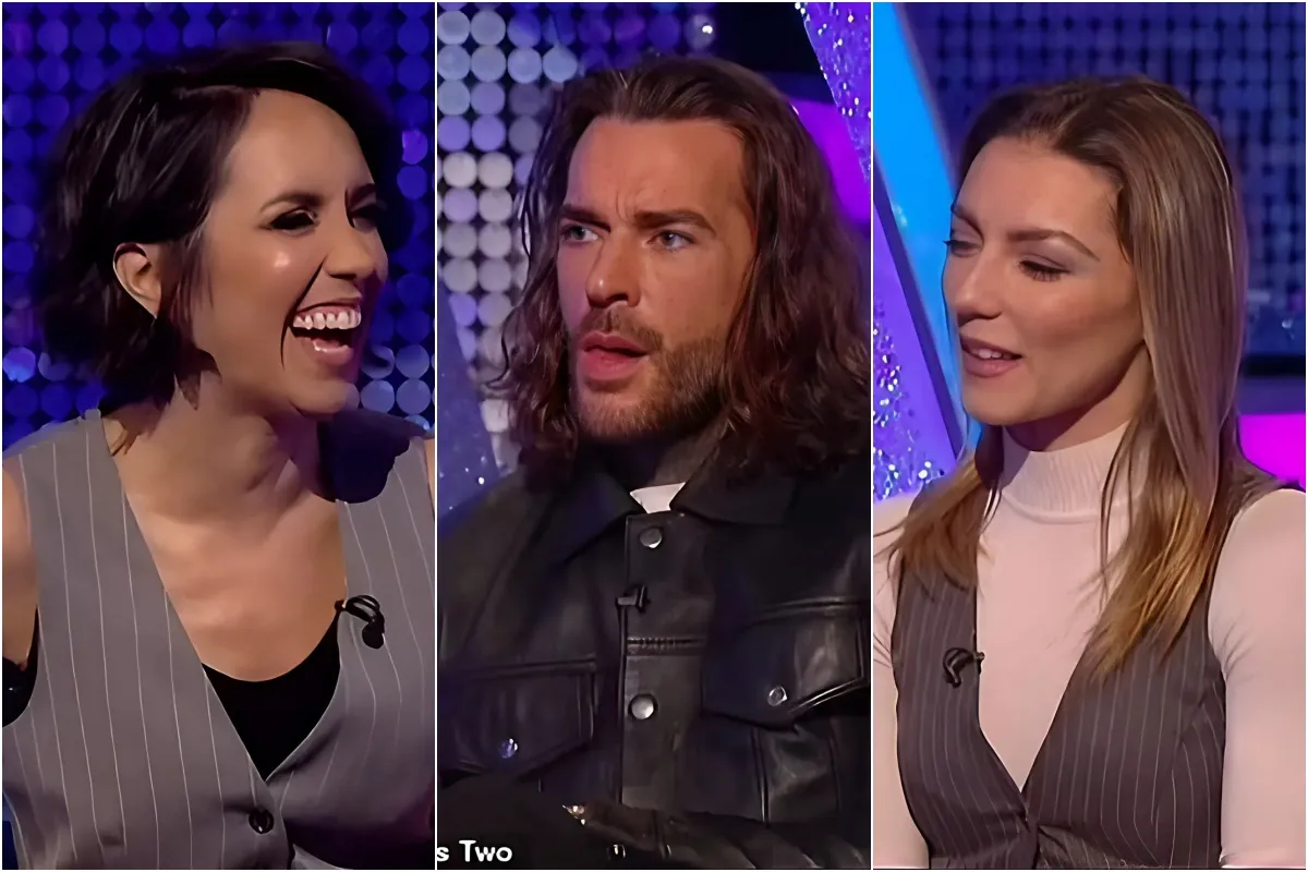 Strictly Come Dancing's Pete Wicks leaves Janette Manrara hot under the collar with VERY racy joke live on It Takes Two liennhi