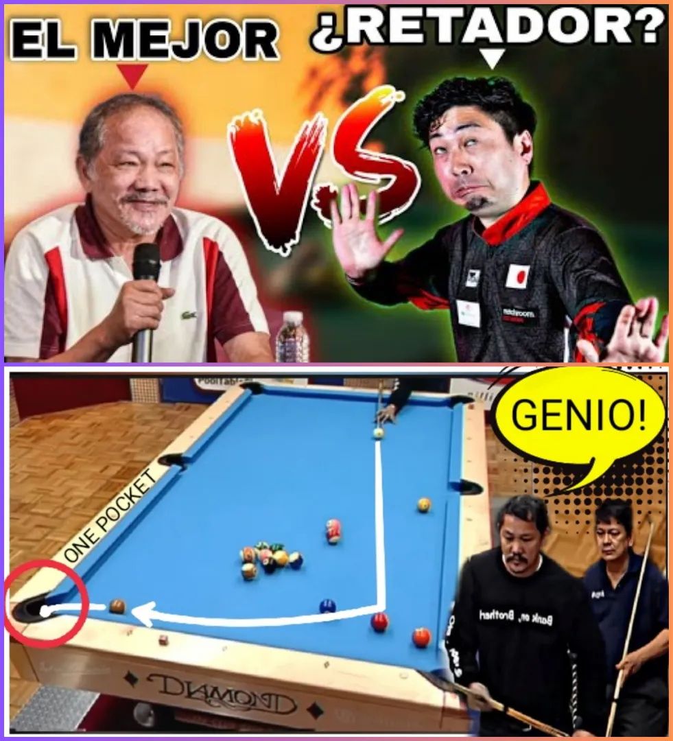 😱🎱 Japan's "Crazy" Billiards Player Challenges Legend Efren Reyes - Unpredictable Result!