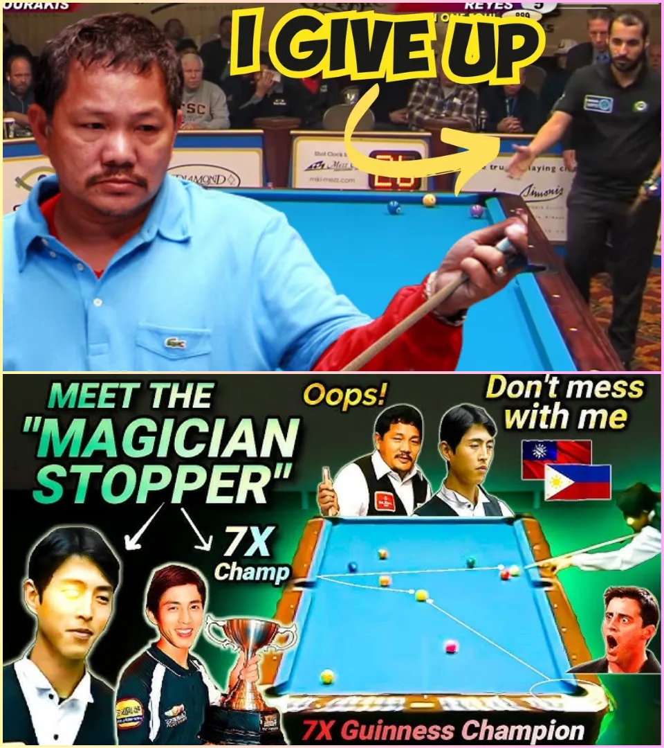 😱🔥 Efren Reyes Hits the Wrong Person: 7-Time Guinness Champion From Taiwan Turns the Tables Around!