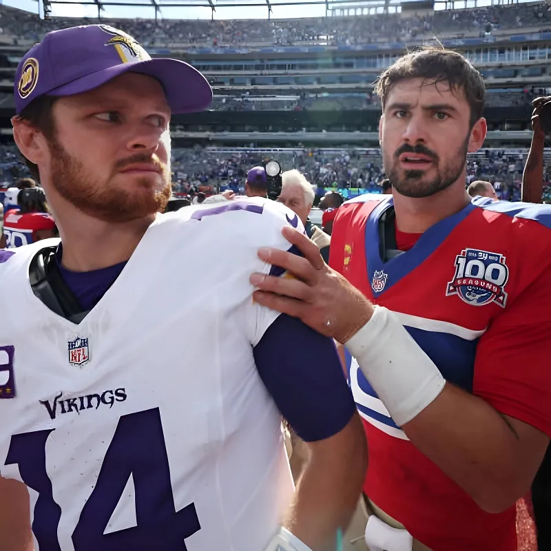 Vikings QB Sam Darnold Faces Key Lesson From Daniel Jones