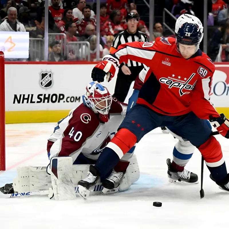 Avalanche welcomes back Alexandar Georgiev, hold off Capitals for second straight win