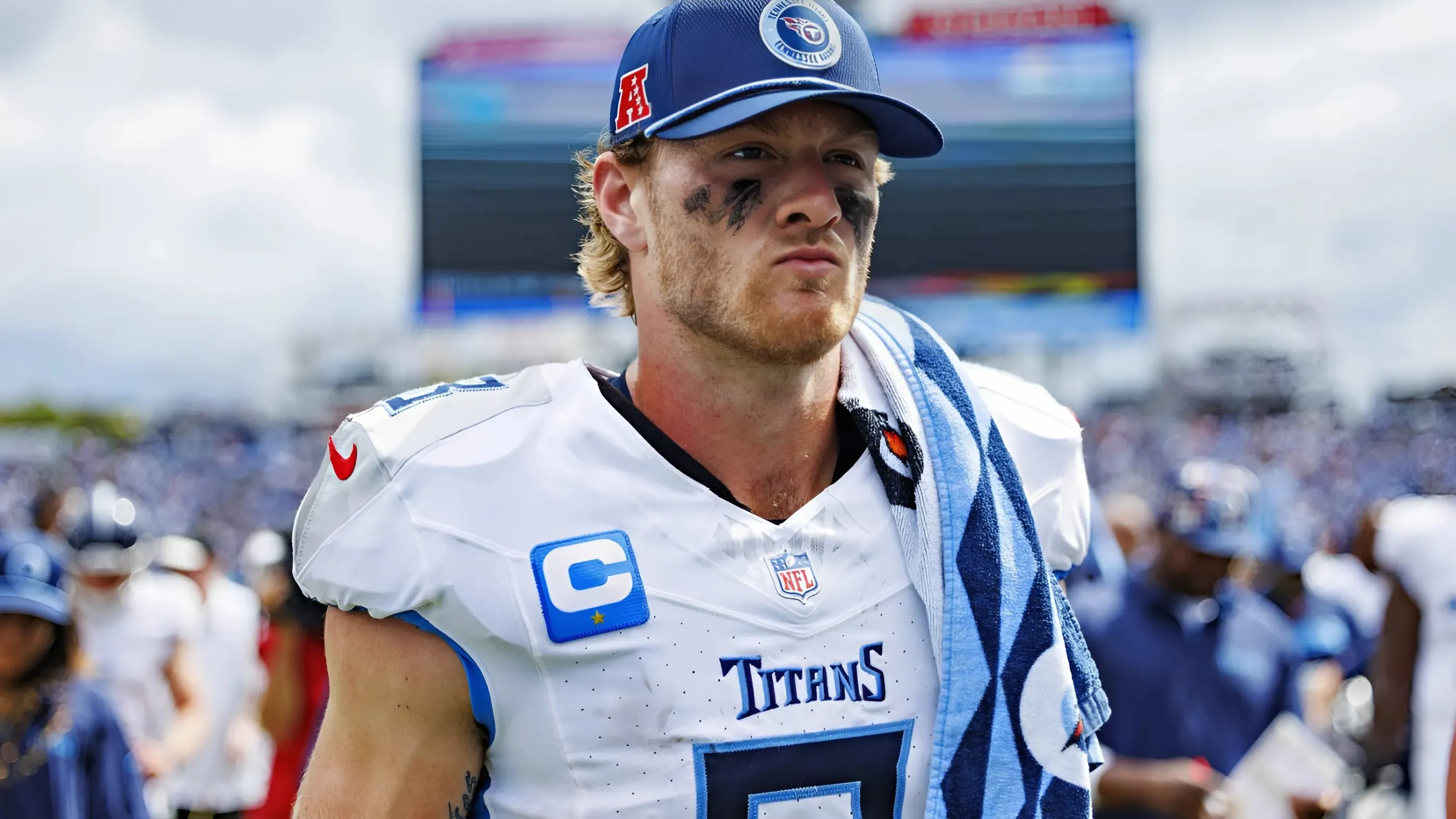 Titans' Will Levis hilariously disses himself when discussing return from shoulder injury