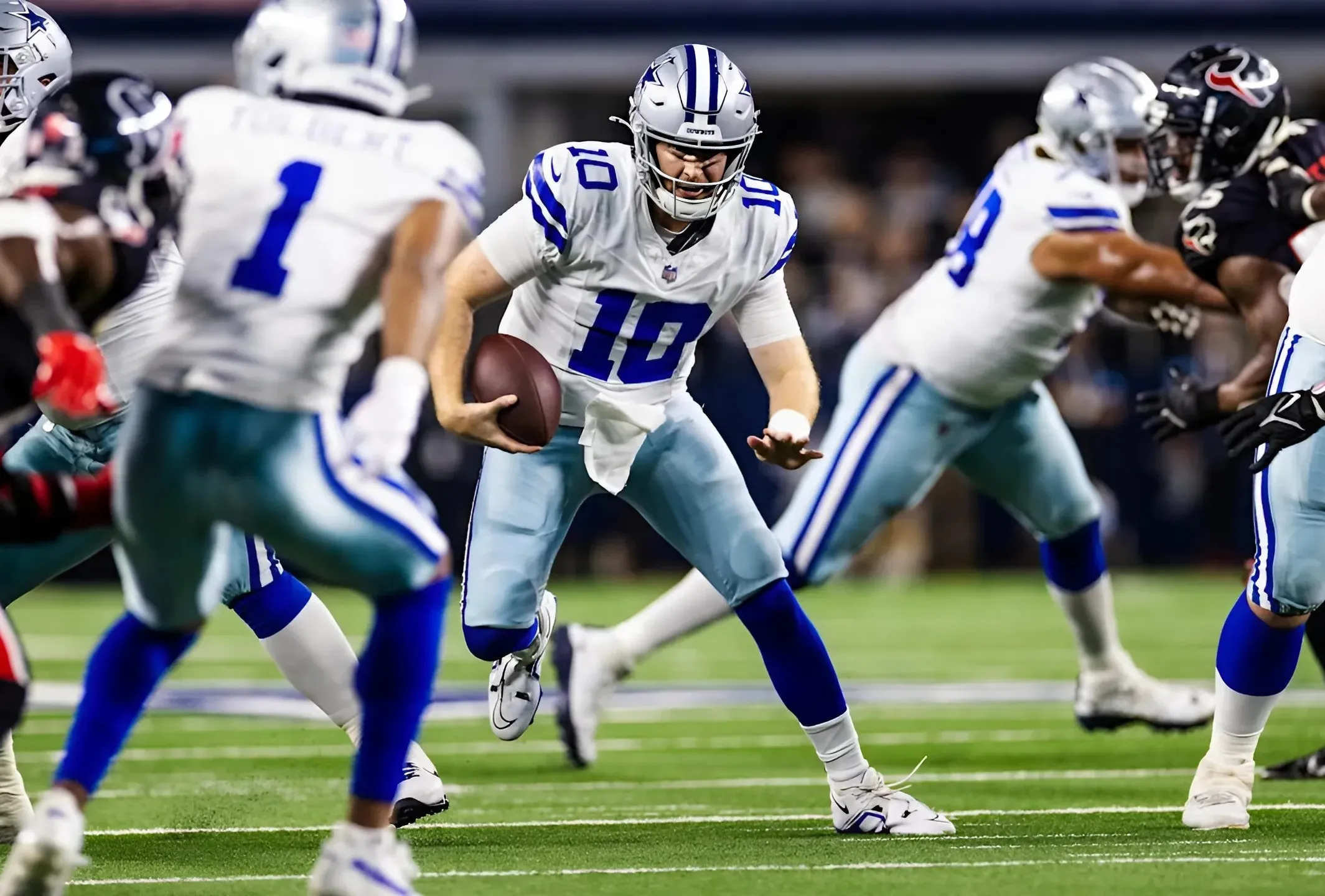 Jerry Jones reveals why Cooper Rush is starting over Trey Lance