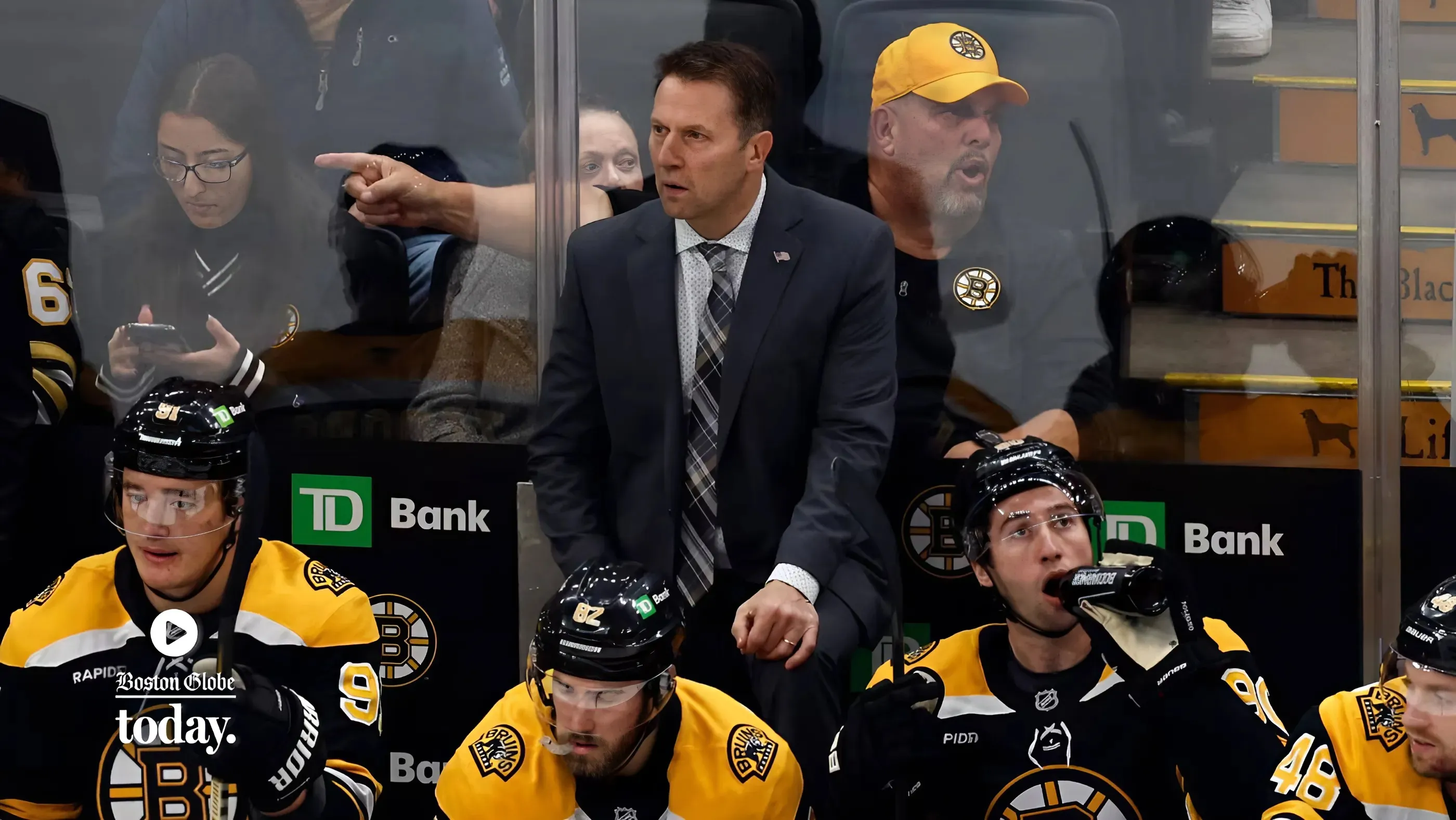 Bruins blank Utah in Joe Sacco's debut as interim coach