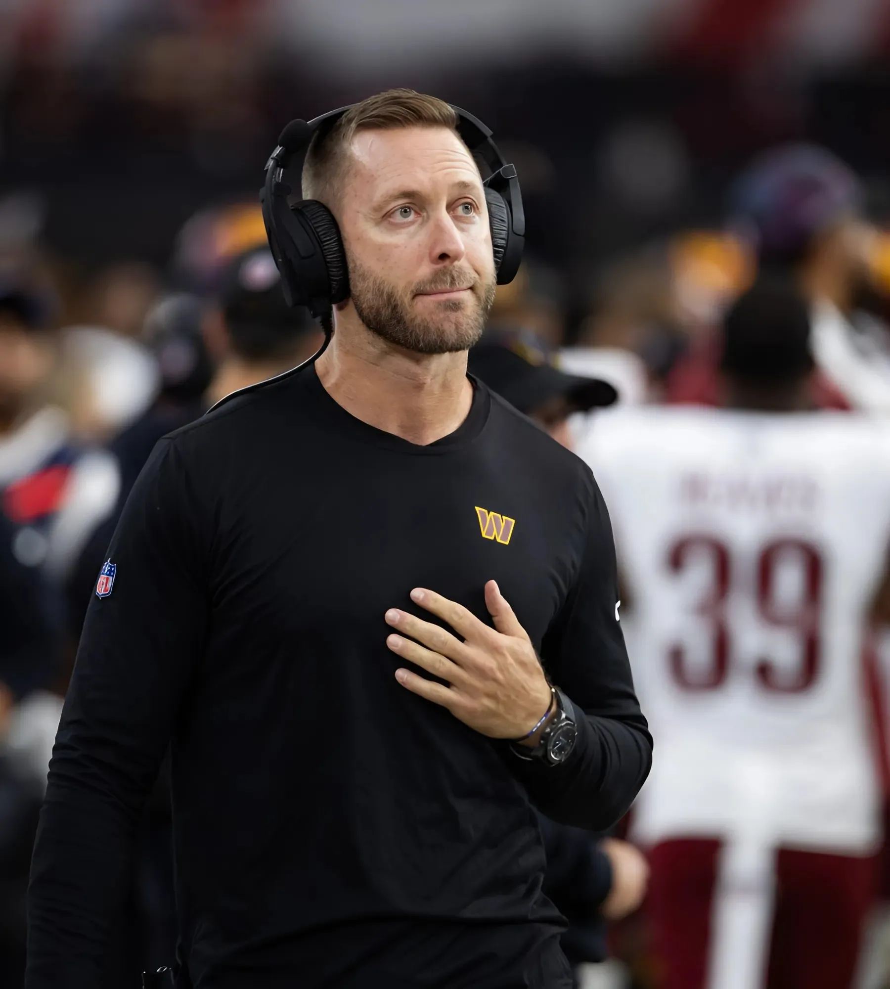 Commanders’ Kliff Kingsbury addresses track record of offense declining in 2nd half