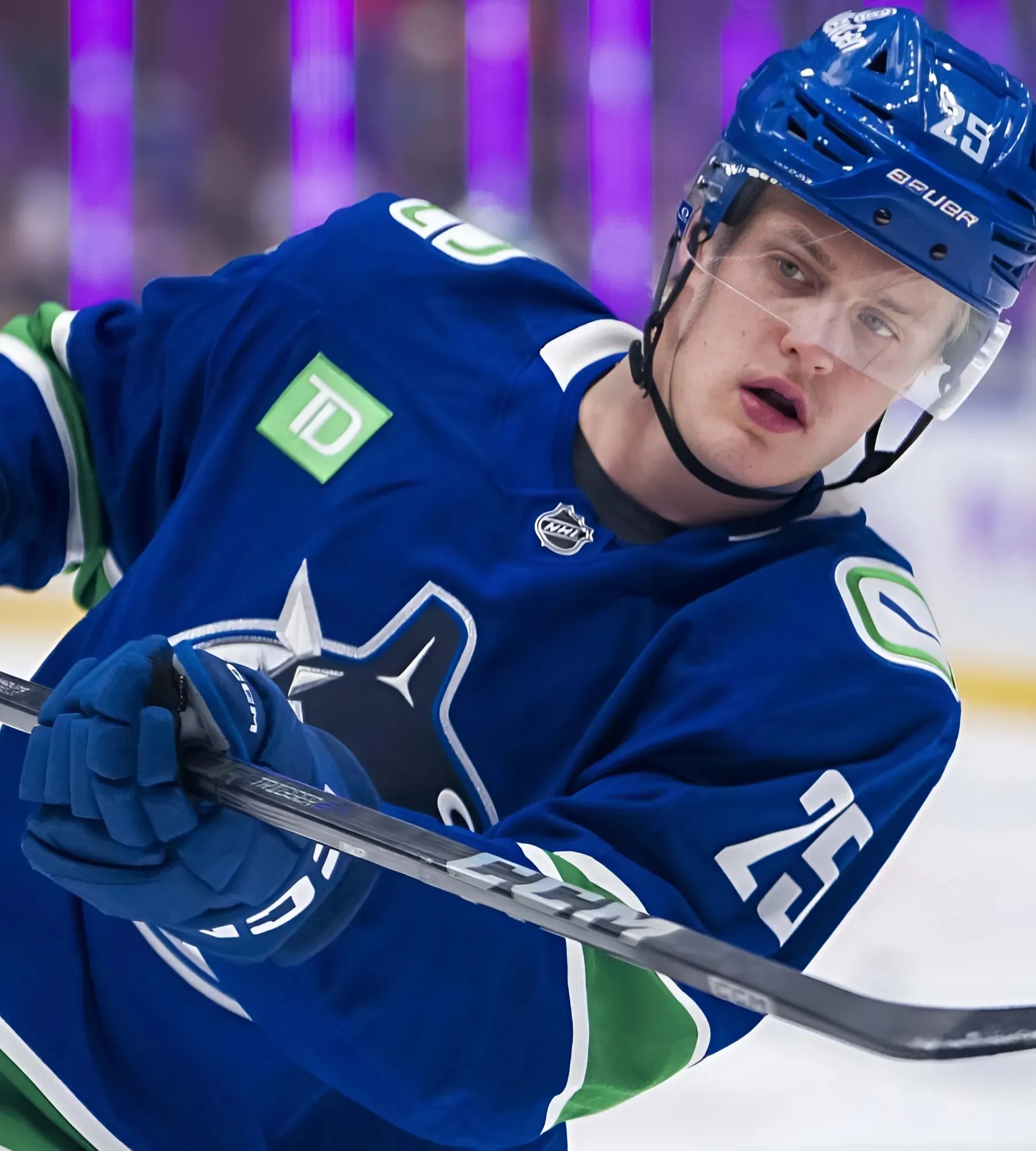 Canucks’ Elias Pettersson, the defenceman, is quickly establishing himself as a viable call-up option