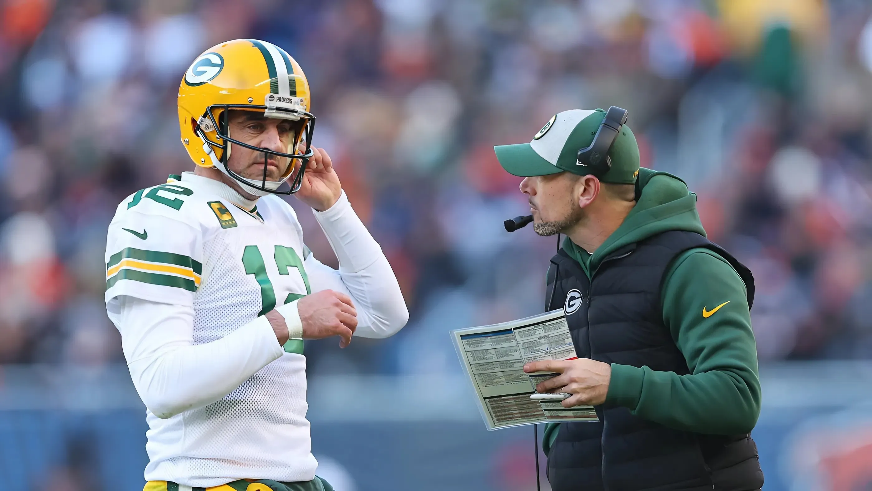 Matt LaFleur is basically taunting Aaron Rodgers with Robert Saleh praise