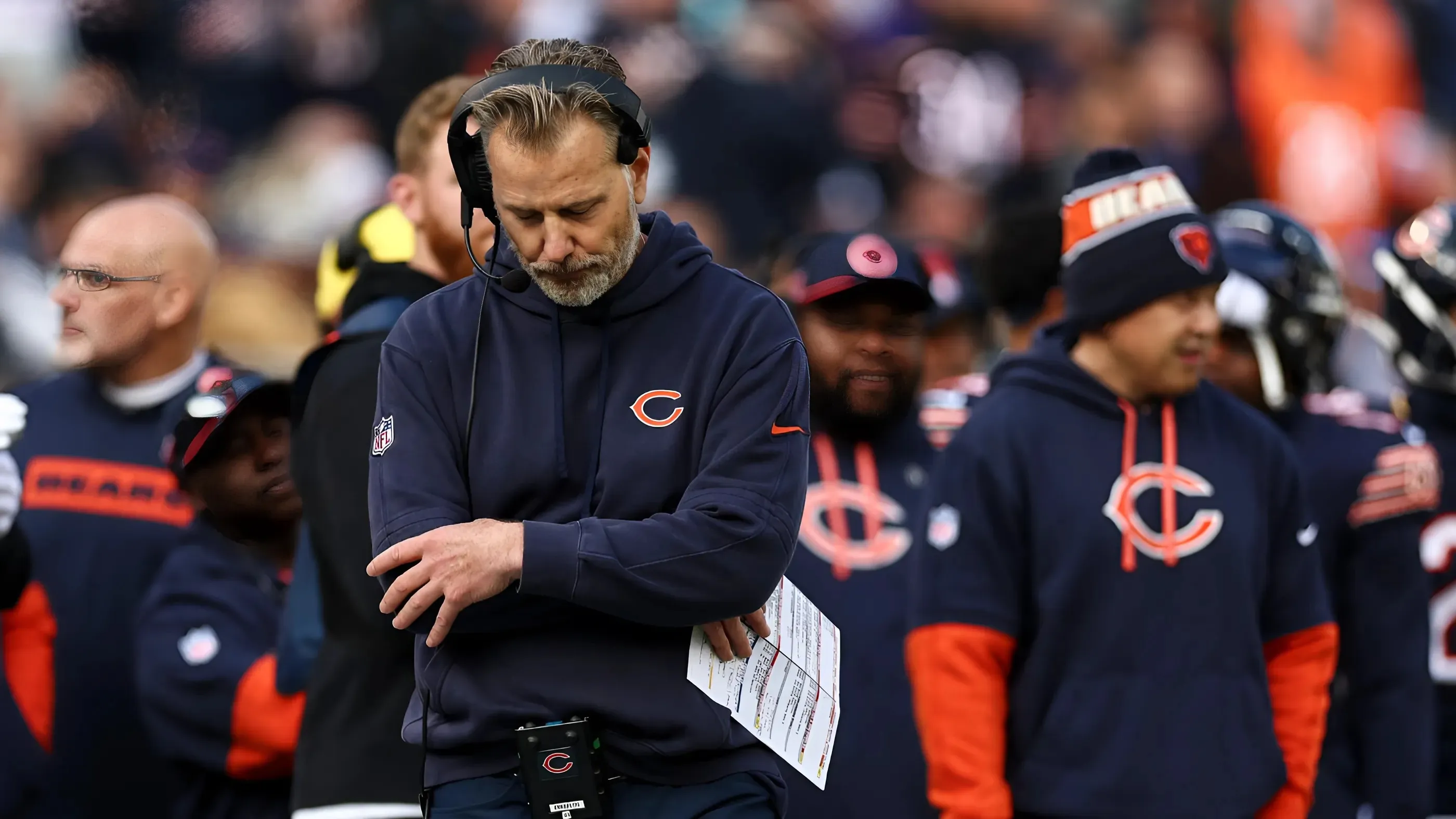 Shockingly, the Chicago Bears have a coach on Tom Pelissero's annual coaches watch list