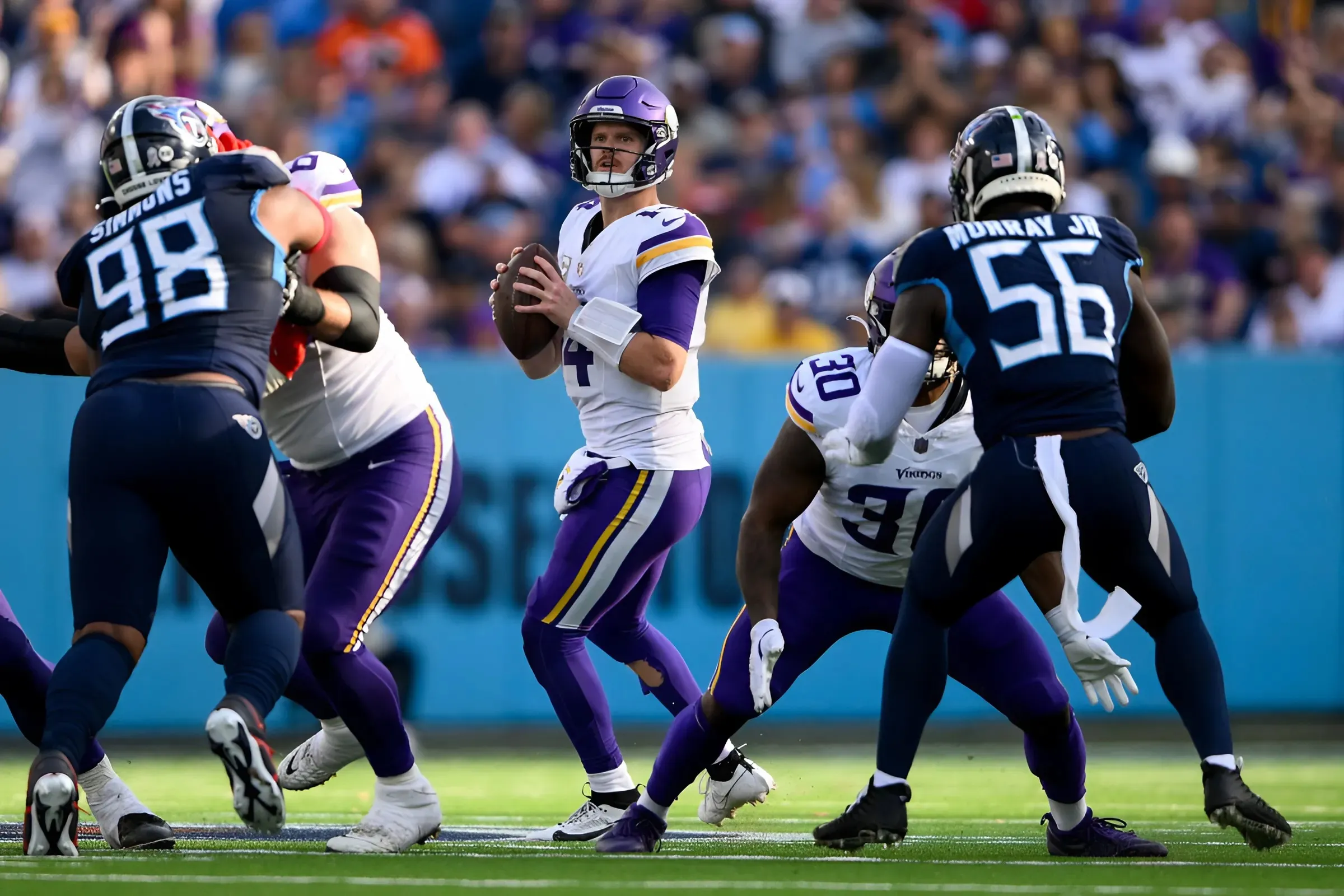 Bears Pro Bowler Calls Out Troubling Trend for Vikings’ Sam Darnold