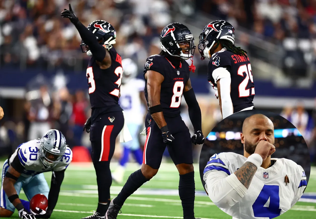 Texans beat the Cowboys so bad it made Dak Prescott cry after the game