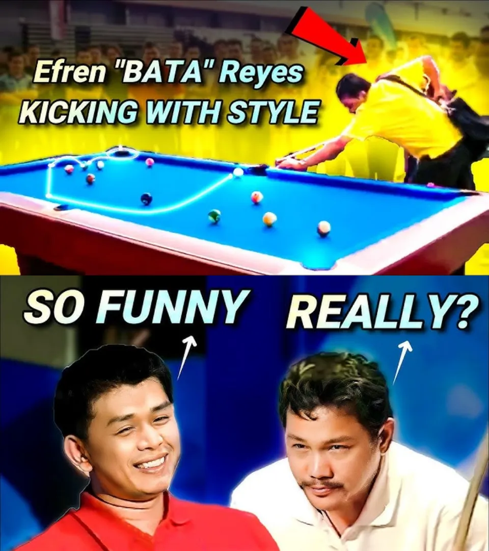 fren "Bata" Reyes And His Stylish High-End Pool Shots!