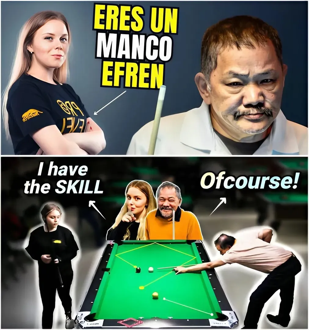 The Idol Shockingly Publicly Claimed She Could Beat Billiards Legend Efren Reyes! "Are You Kidding Me?