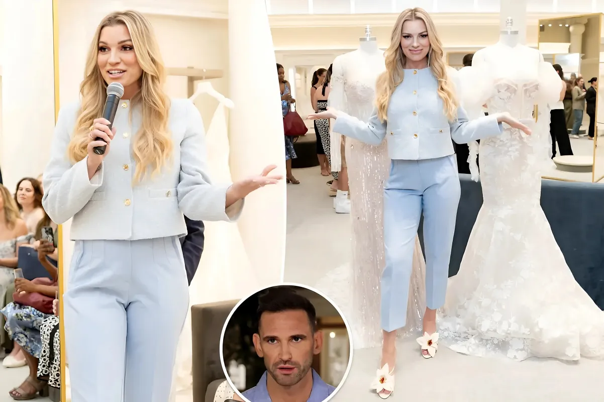 Summer House star Lindsay Hubbard is selling her own old wedding dress that she planned to wear in her own ceremony with Carl Radke for charity after her engagement broke down - lulu