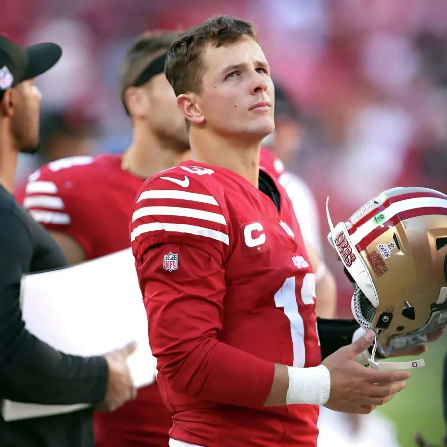 49ers rule out Brock Purdy, will start former Rams QB instead