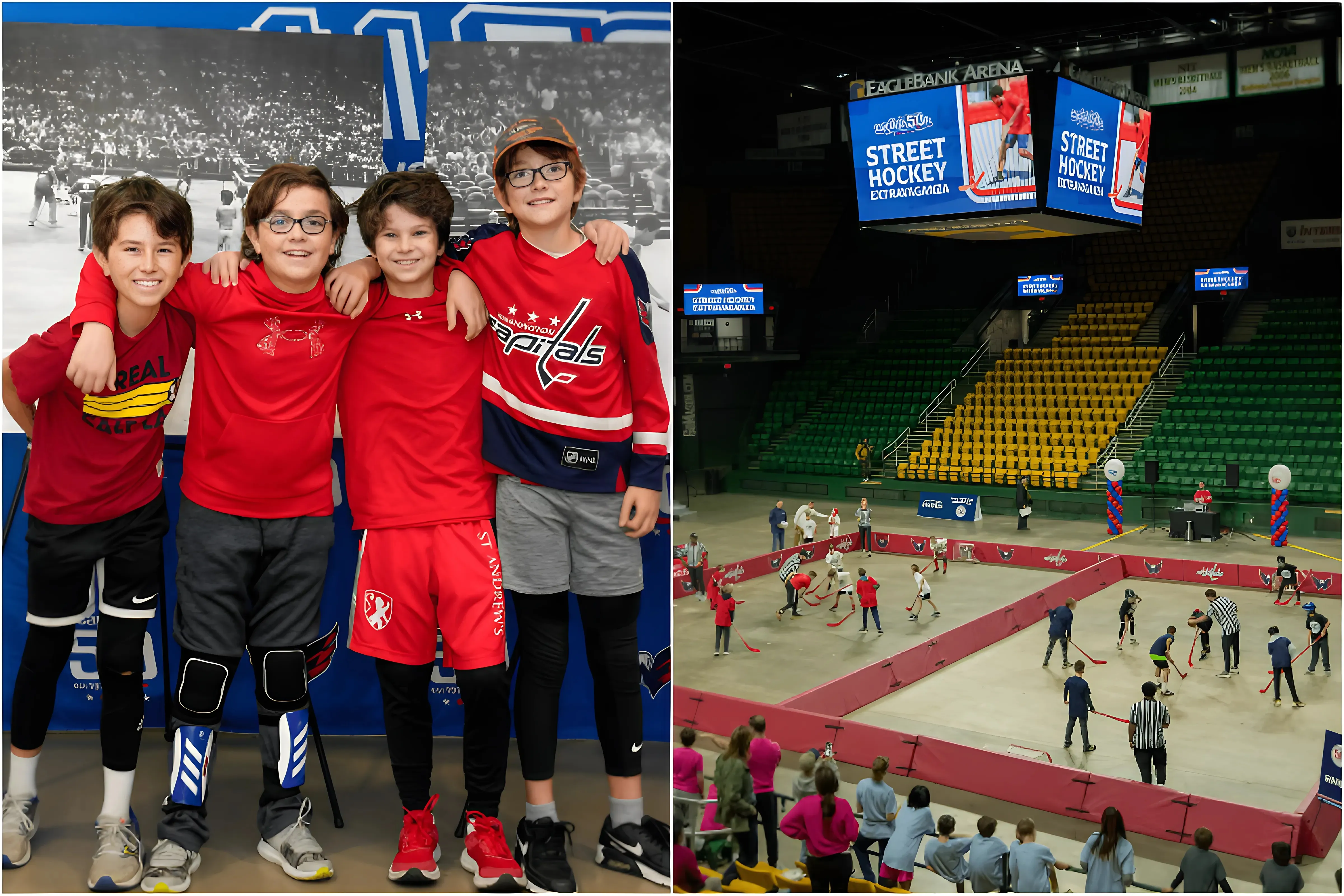 Capitals Host Sentimental Street Hockey Extravaganza trucc