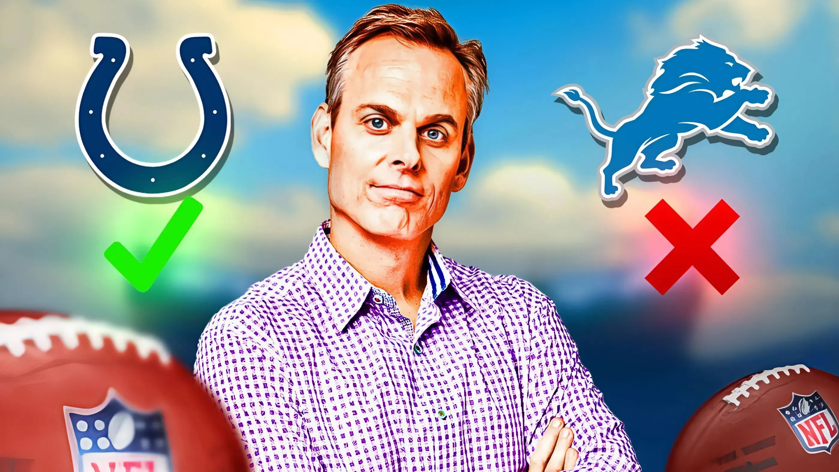 Colin Cowherd’s shocking pick for Colts-Lions showdown