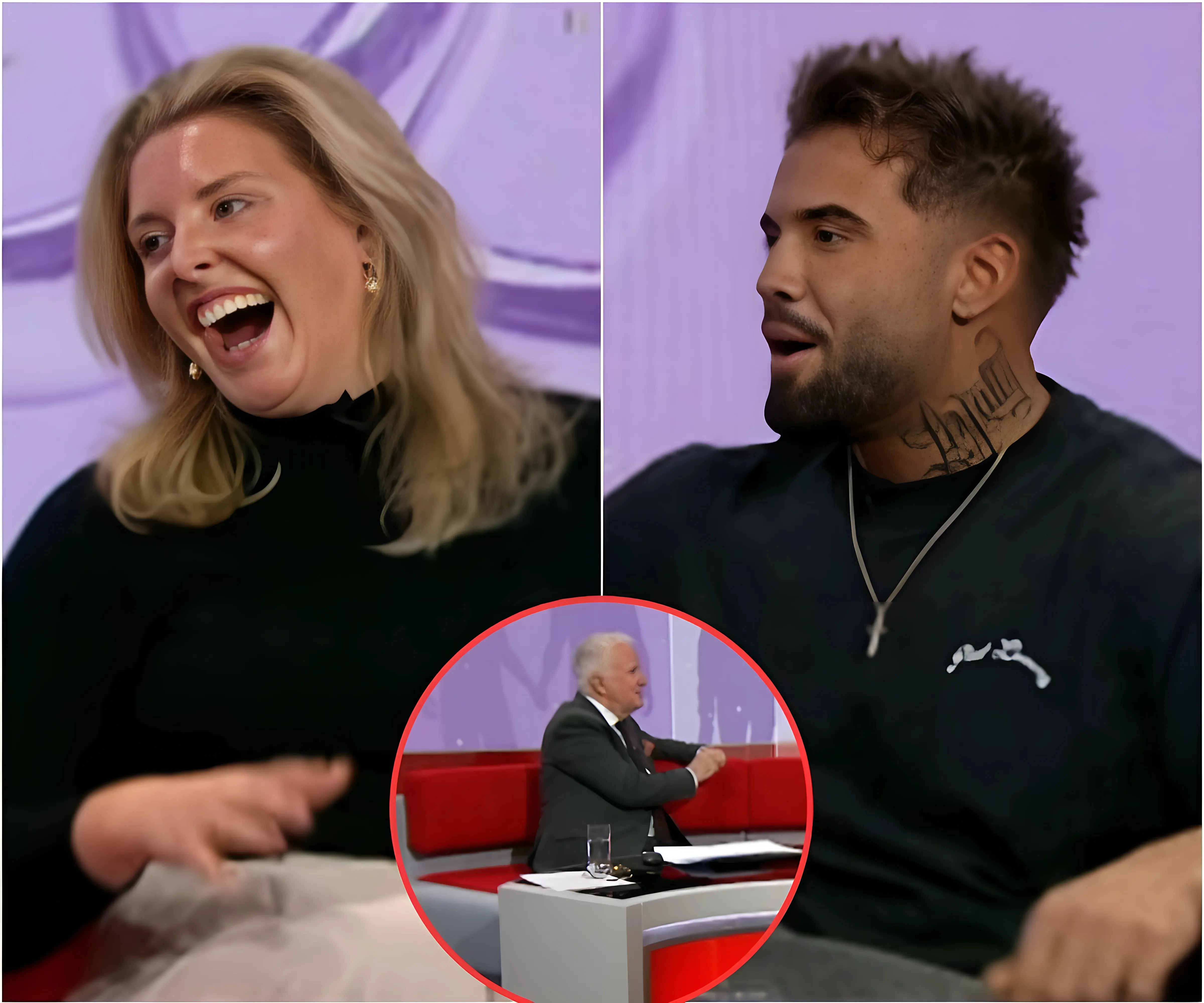 Watch the moment BBC star asks MAFS UK’s Emma and Nathan if THEY’RE getting together – and they swerve the question - suong