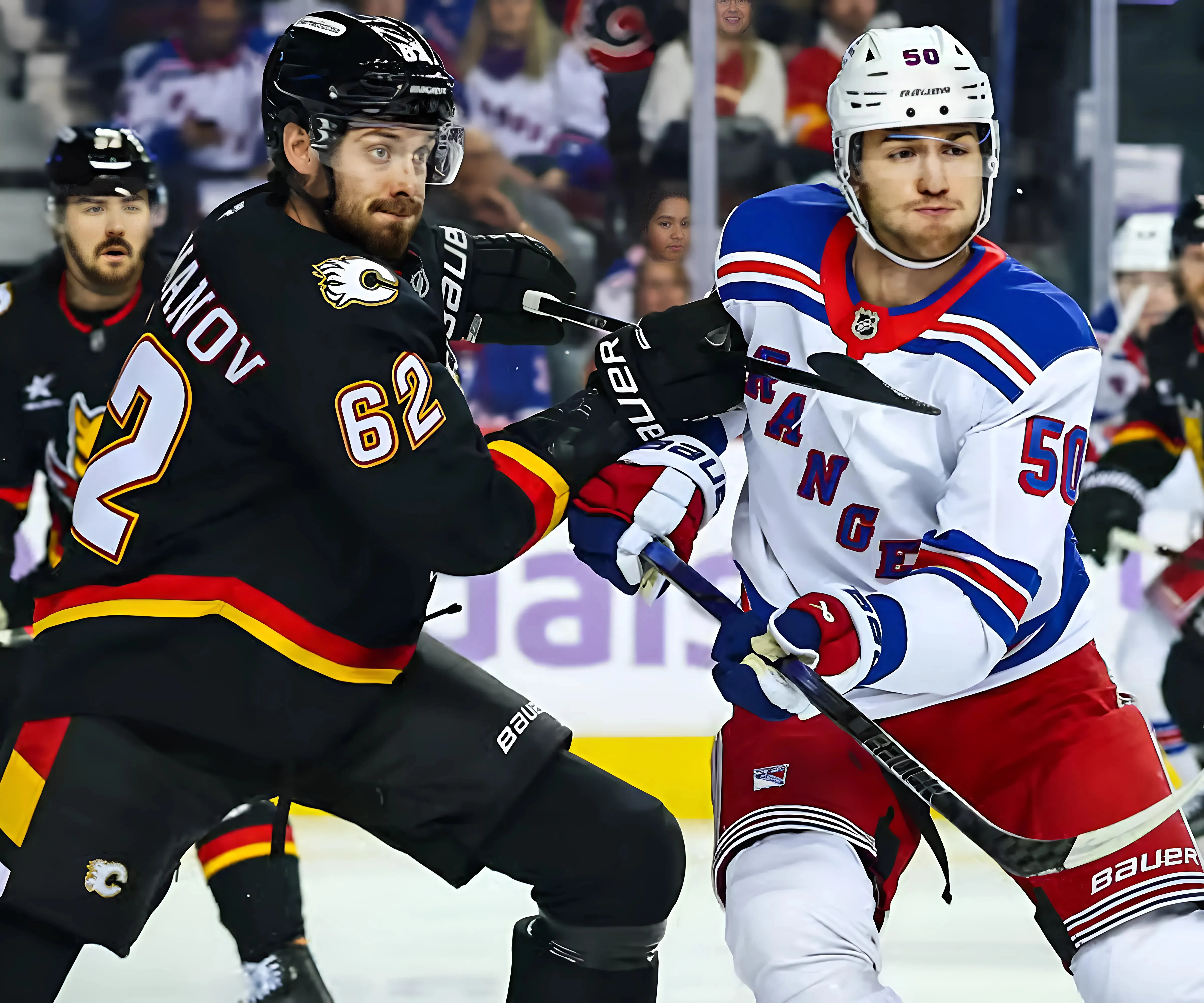 How badly did Rangers actually get outplayed by Flames in 3-2 loss?