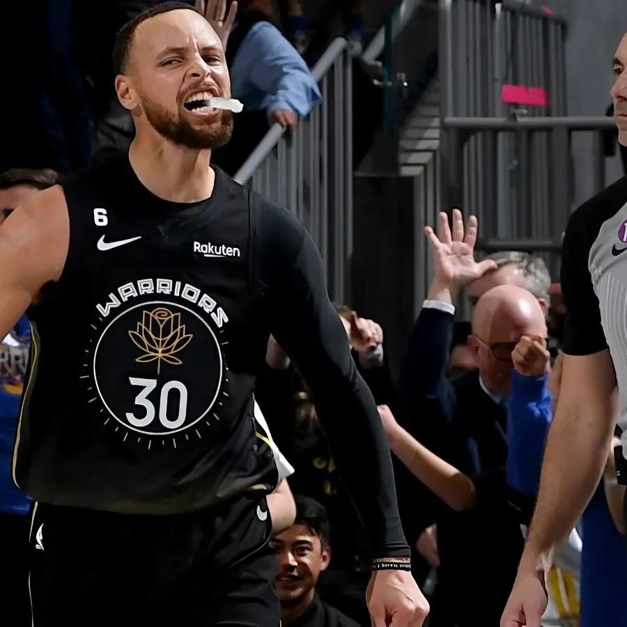 Stephen Curry links up with Ja'Marr Chase after Warriors win