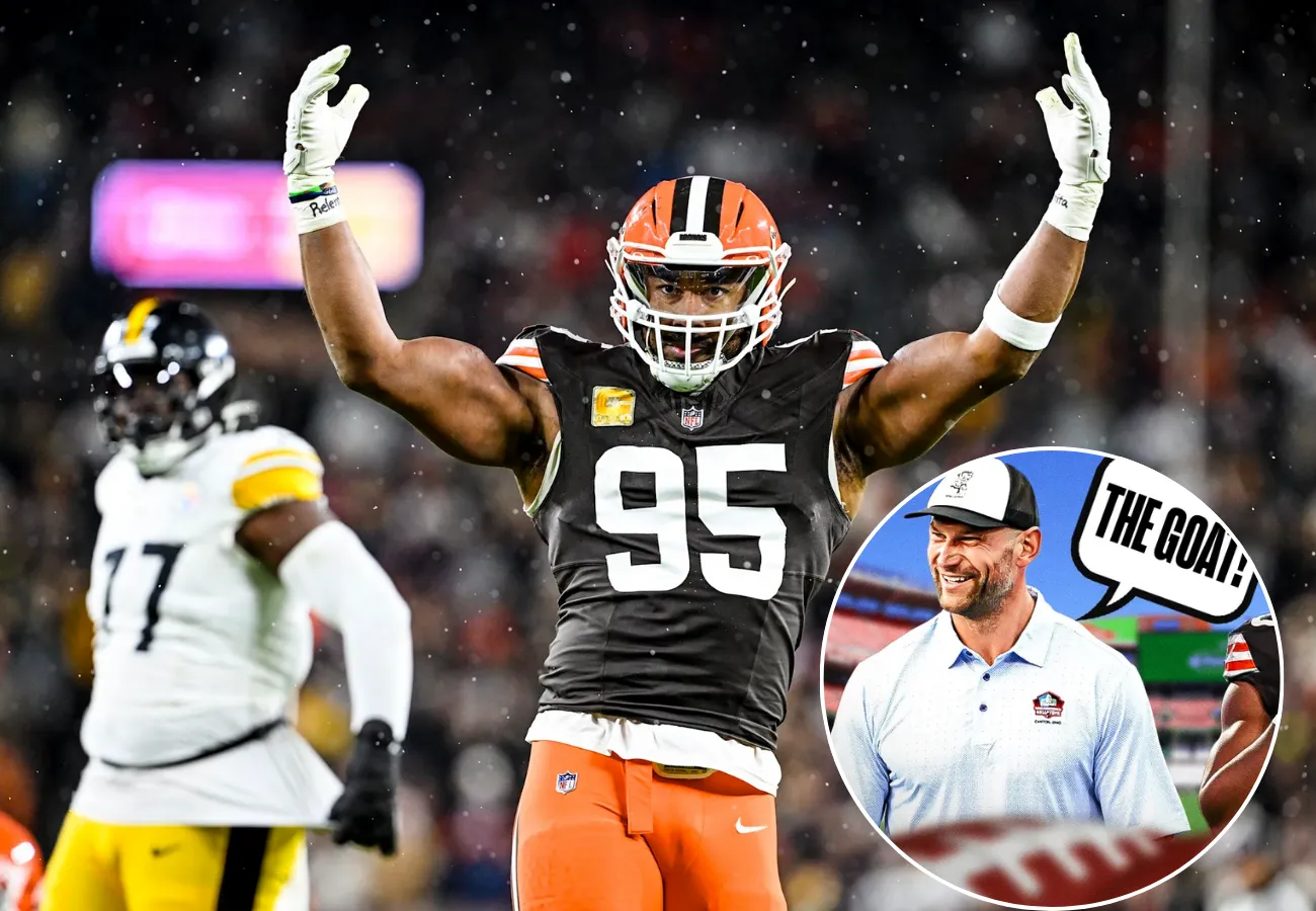 Joe Thomas drops bold Myles Garrett declaration after Browns star's 3-sack game vs. Steelers