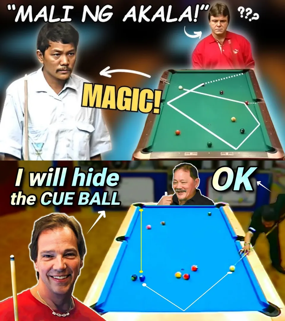 American Billiard Player Dreams of Beating Efren Reyes, The Truth Will Make You Laugh When You See This Scene