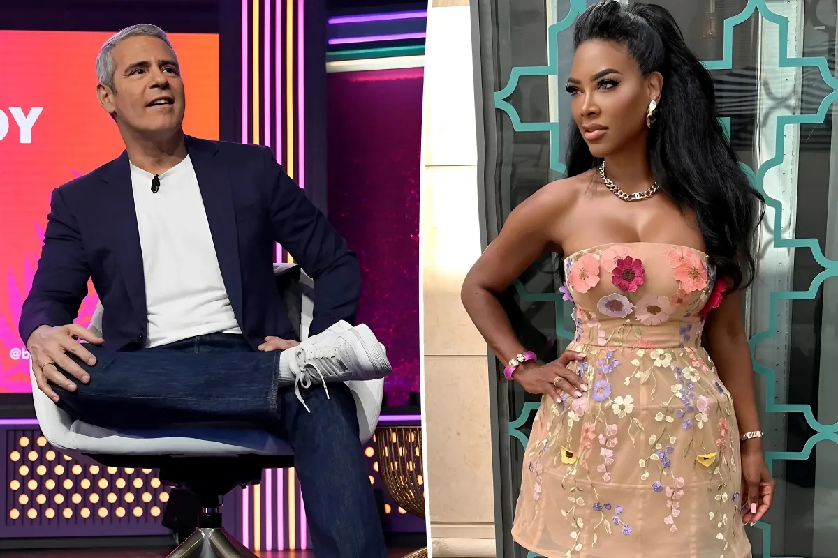 Andy Cohen Responds to Kenya Moore Owning Up to 'RHOA' Sex Poster Scandal - lulu