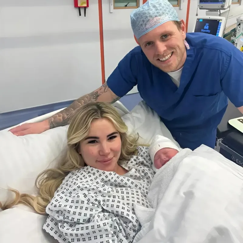 Georgia Kousoulou gives birth to baby with co-star husband Tommy Mallett and reveals sweet name ngocc