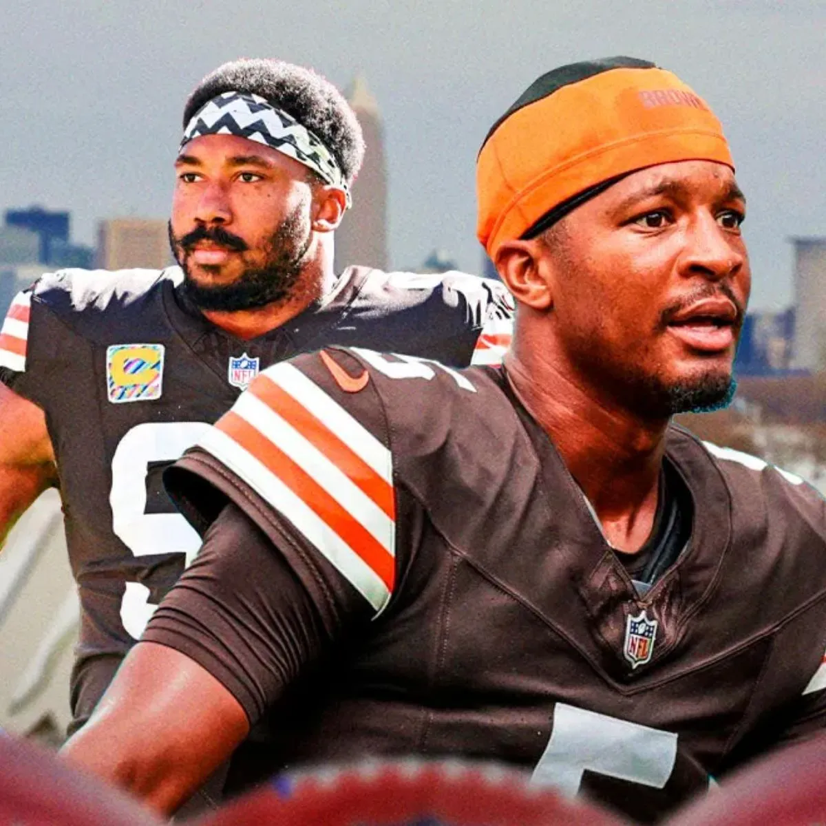 Myles Garrett reveals Jameis Winston's message to Browns after costly fumble