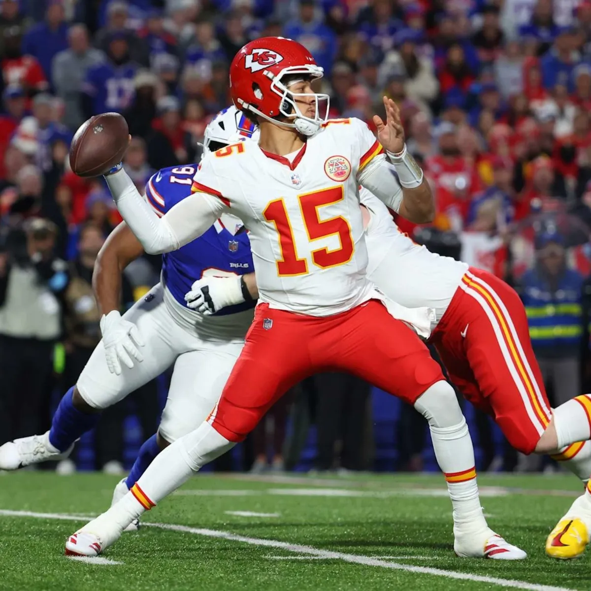 Patrick Mahomes Fined for 'Violent Gesture' During TD Celebration in Chiefs' Loss