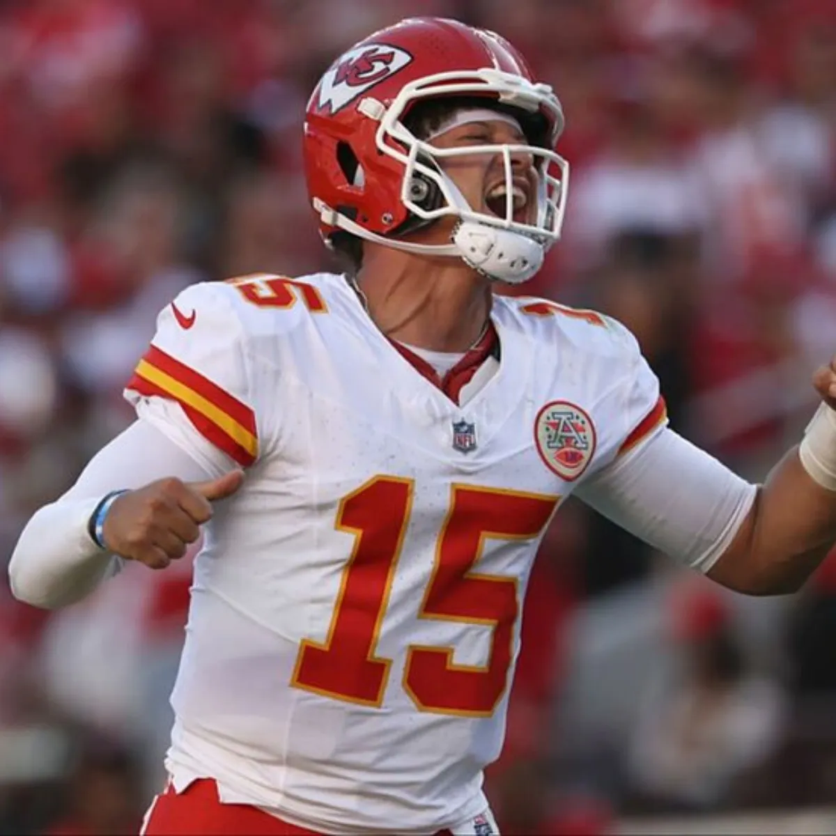 Chiefs QB Patrick Mahomes fined for 'violent gesture' during celebration