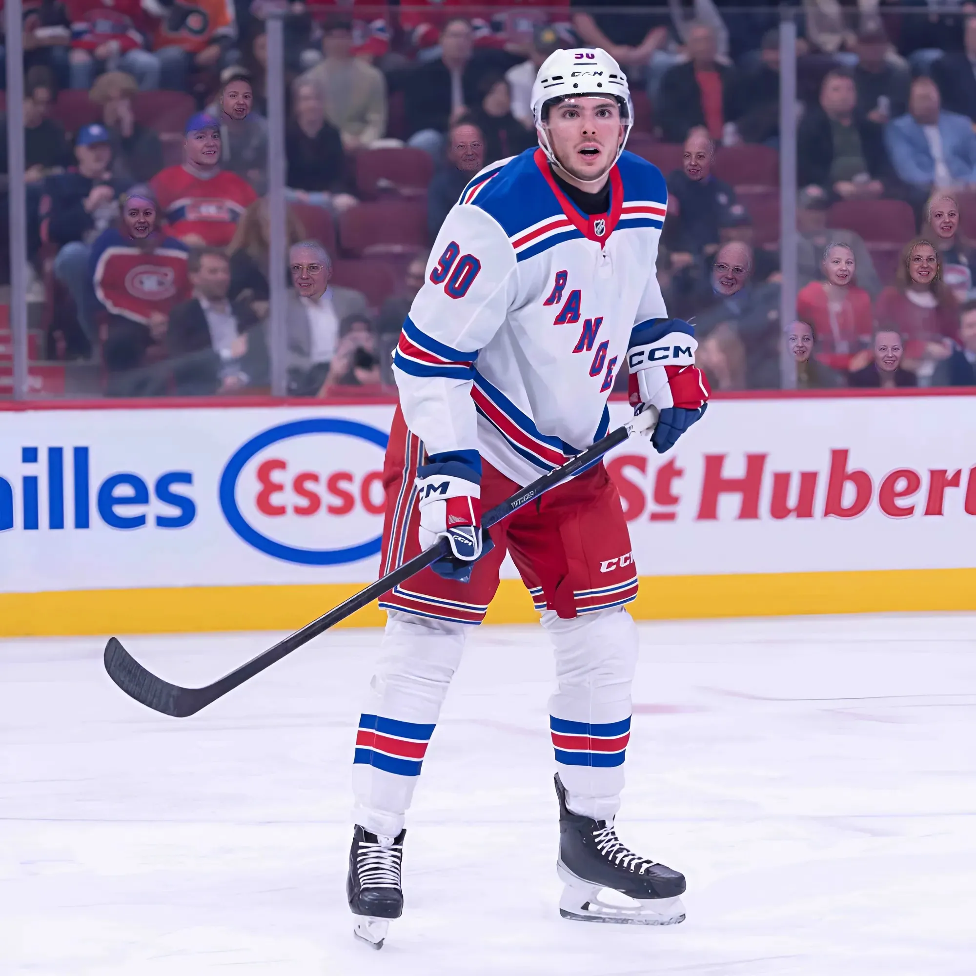 Rangers' Victor Mancini comments on facing Connor McDavid and the Edmonton Oilers