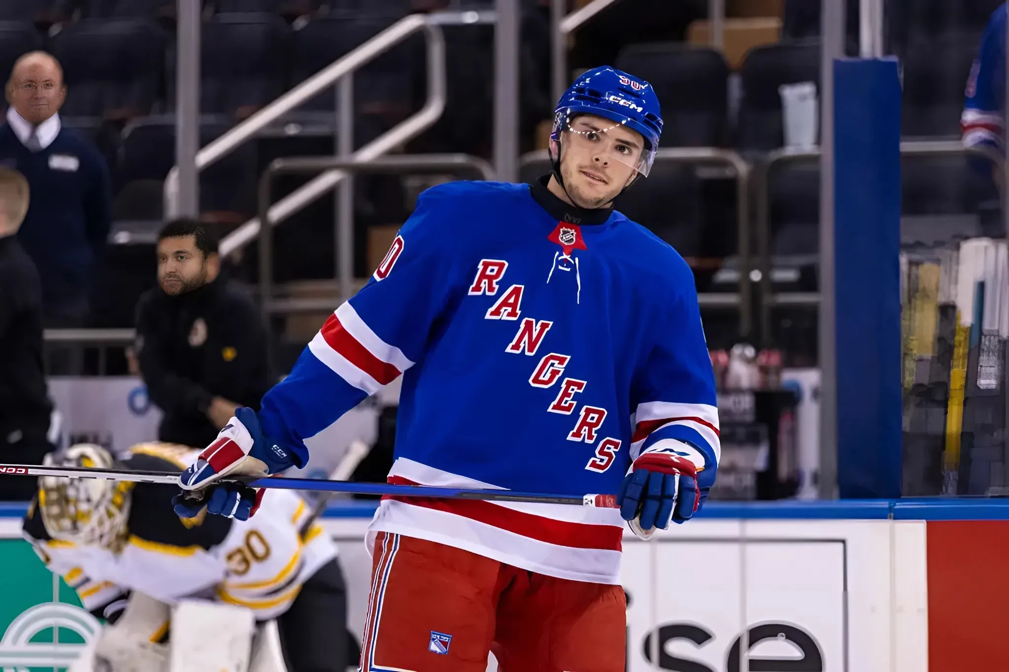 Victor Mancini gets call for Rangers against Oilers; Filip Chytil not ready to return