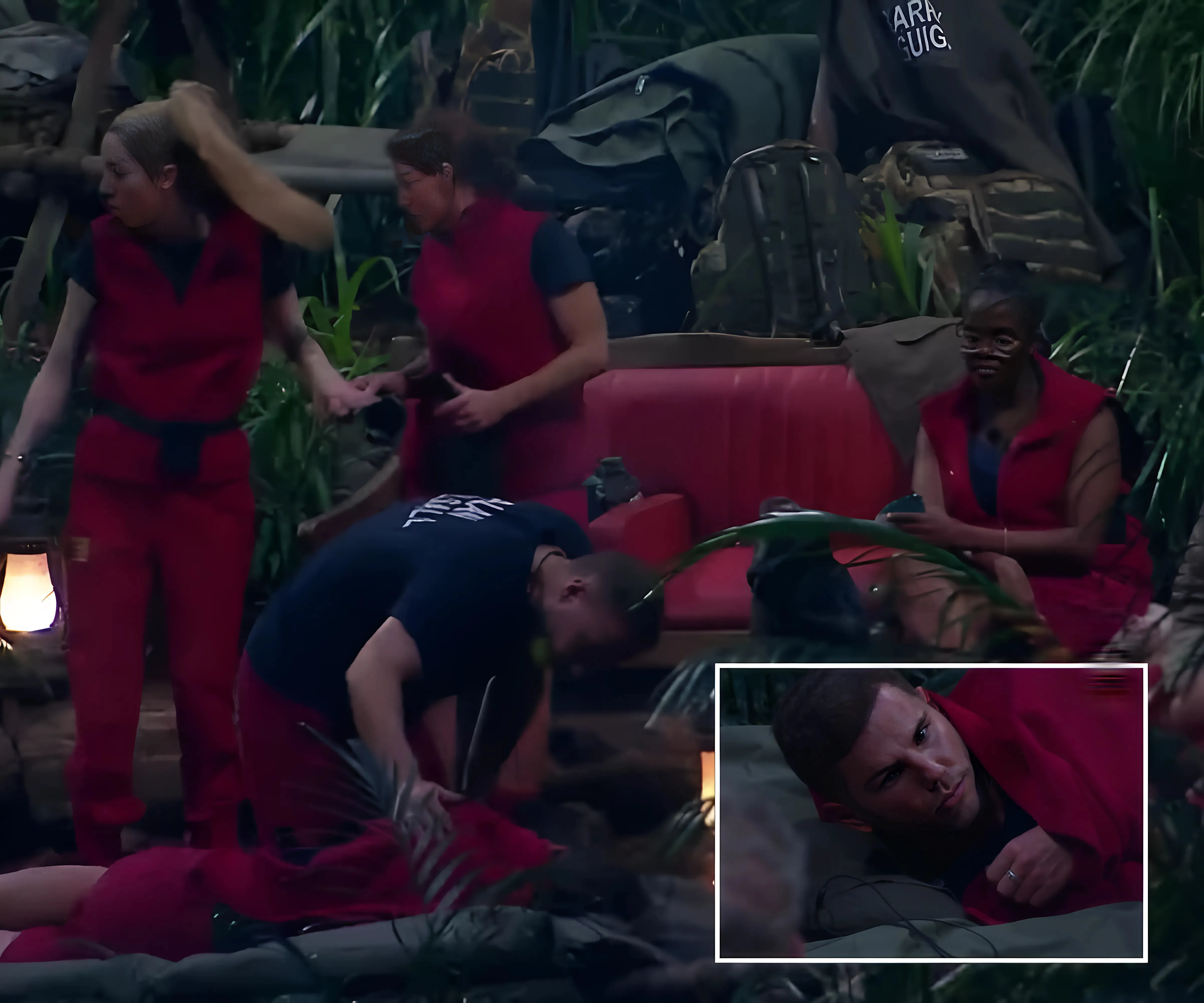 ‘What is his problem?’ scream I’m a Celeb fans as they demand campmate is AXED after shock heated bust-up - suong