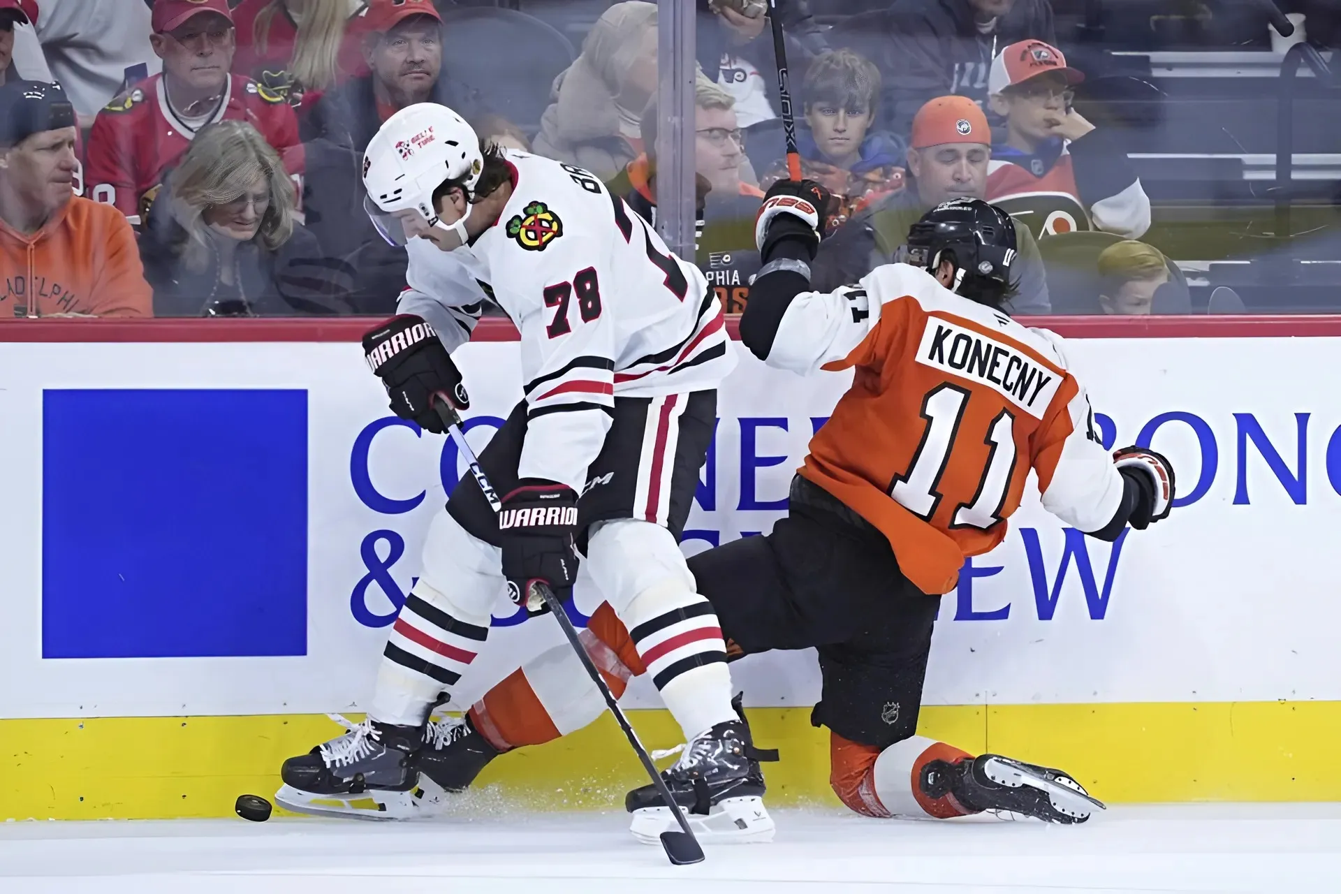 Matvei Michkov scores in overtime, Philadelphia Flyers rally to beat Chicago Blackhawks 3-2