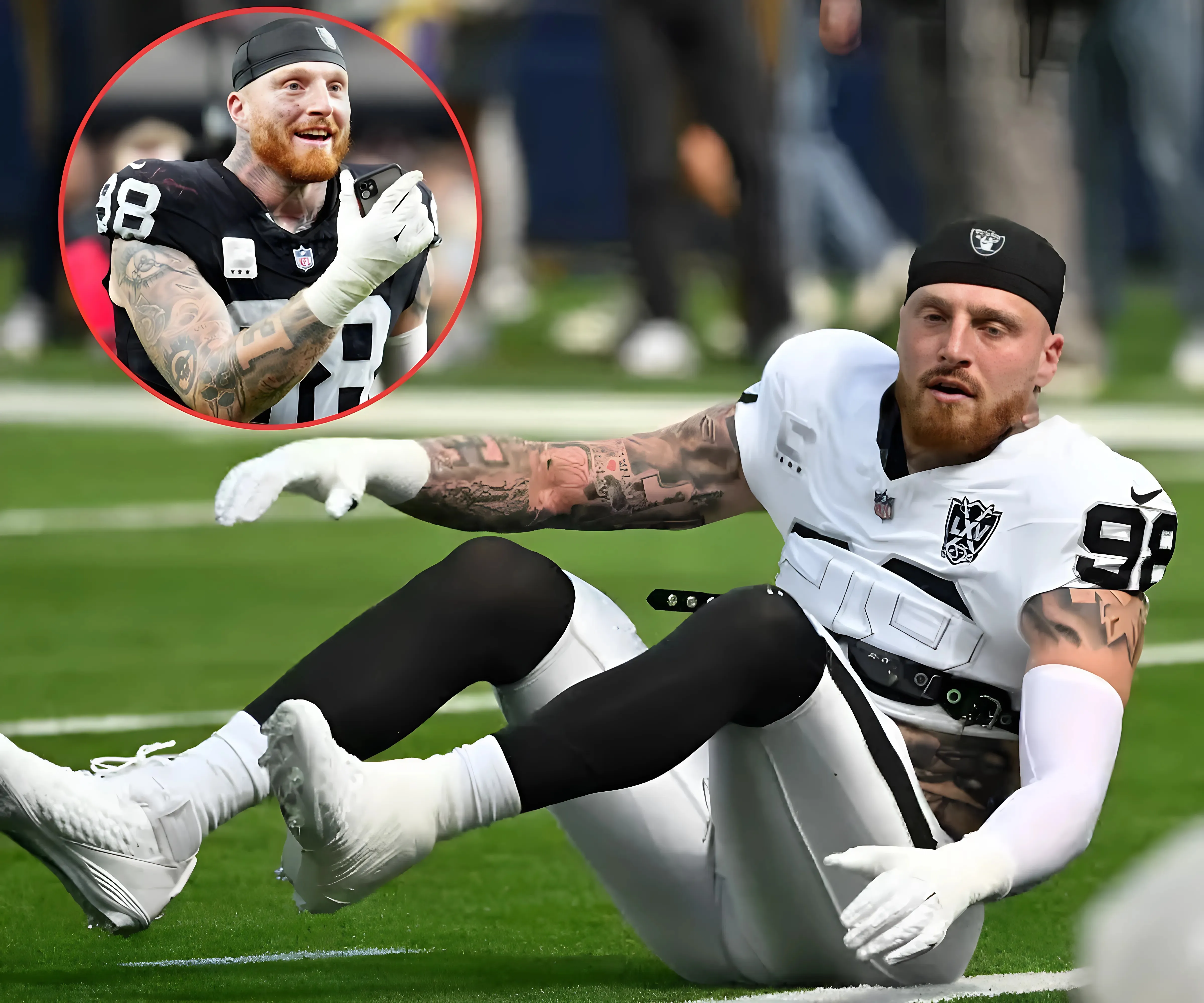 Raiders' Maxx Crosby Hit With Multiple Penalties From NFL: Star Faces Backlash for Controversial On-Field Actions! - suong