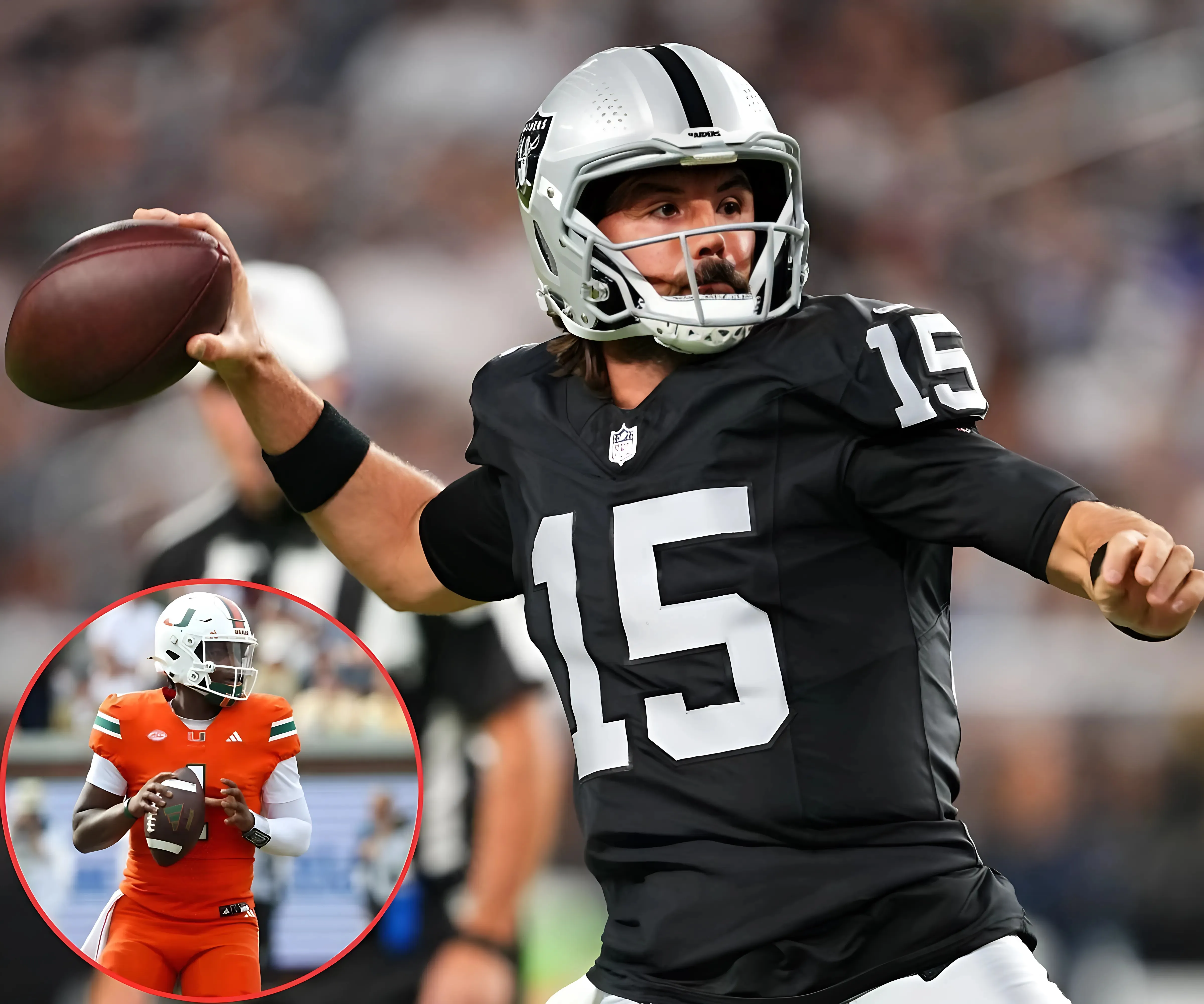 Raiders Make Waves With Bold Prediction: Set to Replace Gardner Minshew With a Star QB Boasting an Impressive 3,500-Yard Record! - suong