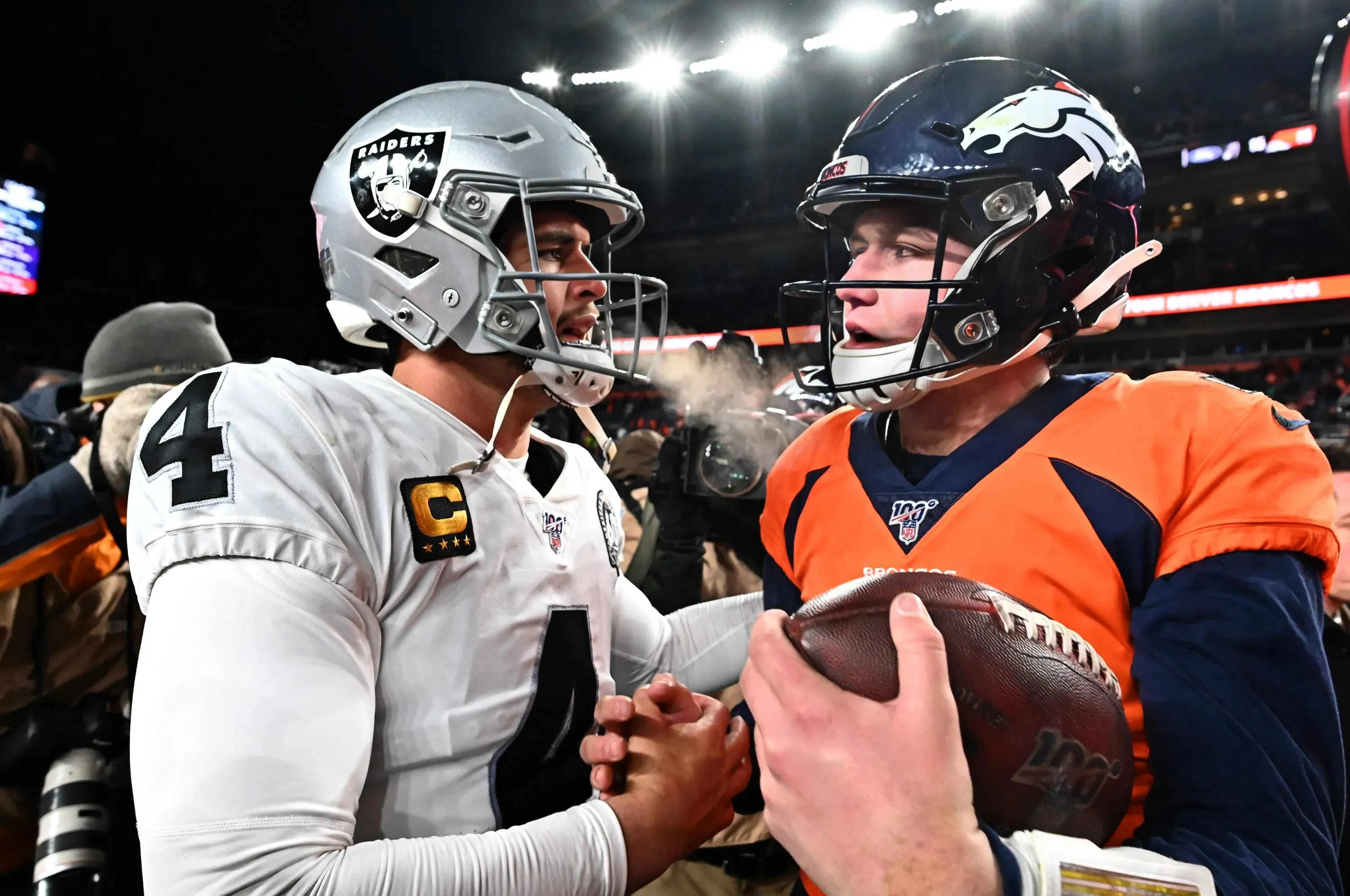 Raiders hosting Broncos looking to snap losing streak